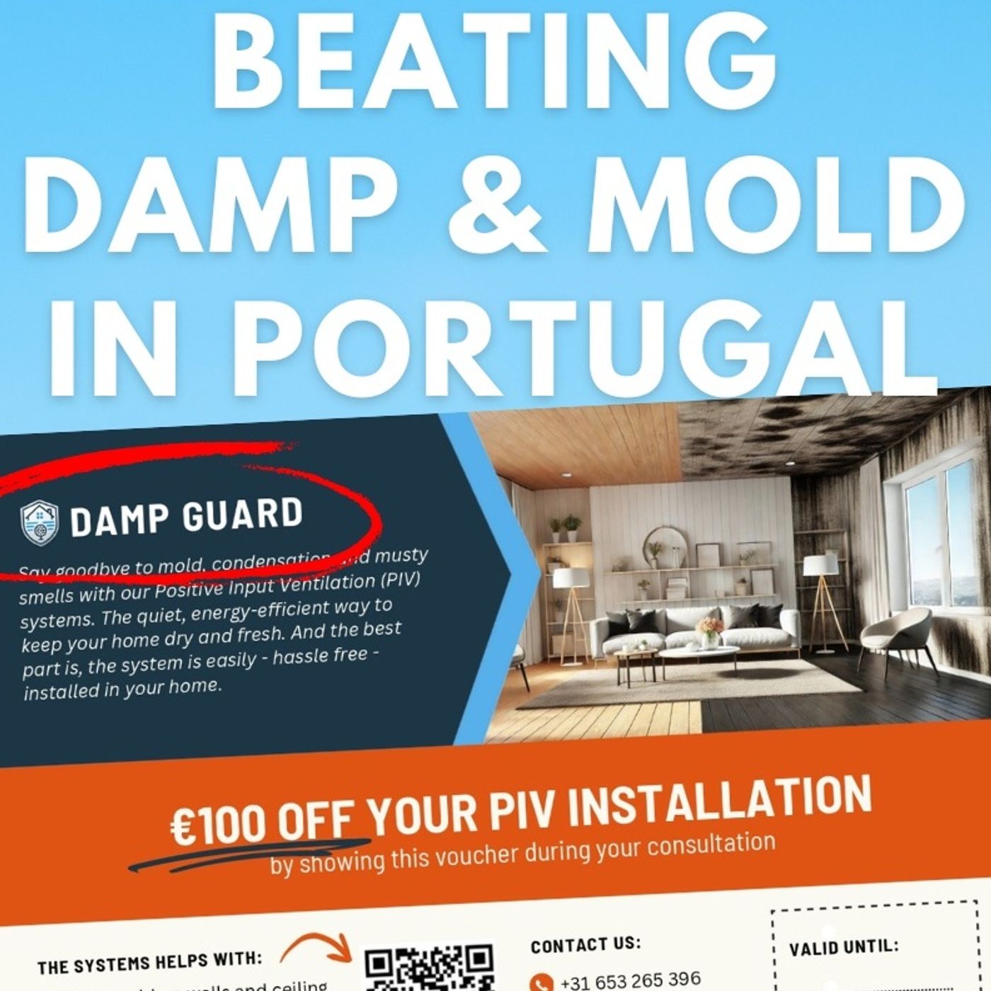 The Hidden Dangers of Damp and Mold in Your Portuguese Home (& What To Do About It) #damp #mold