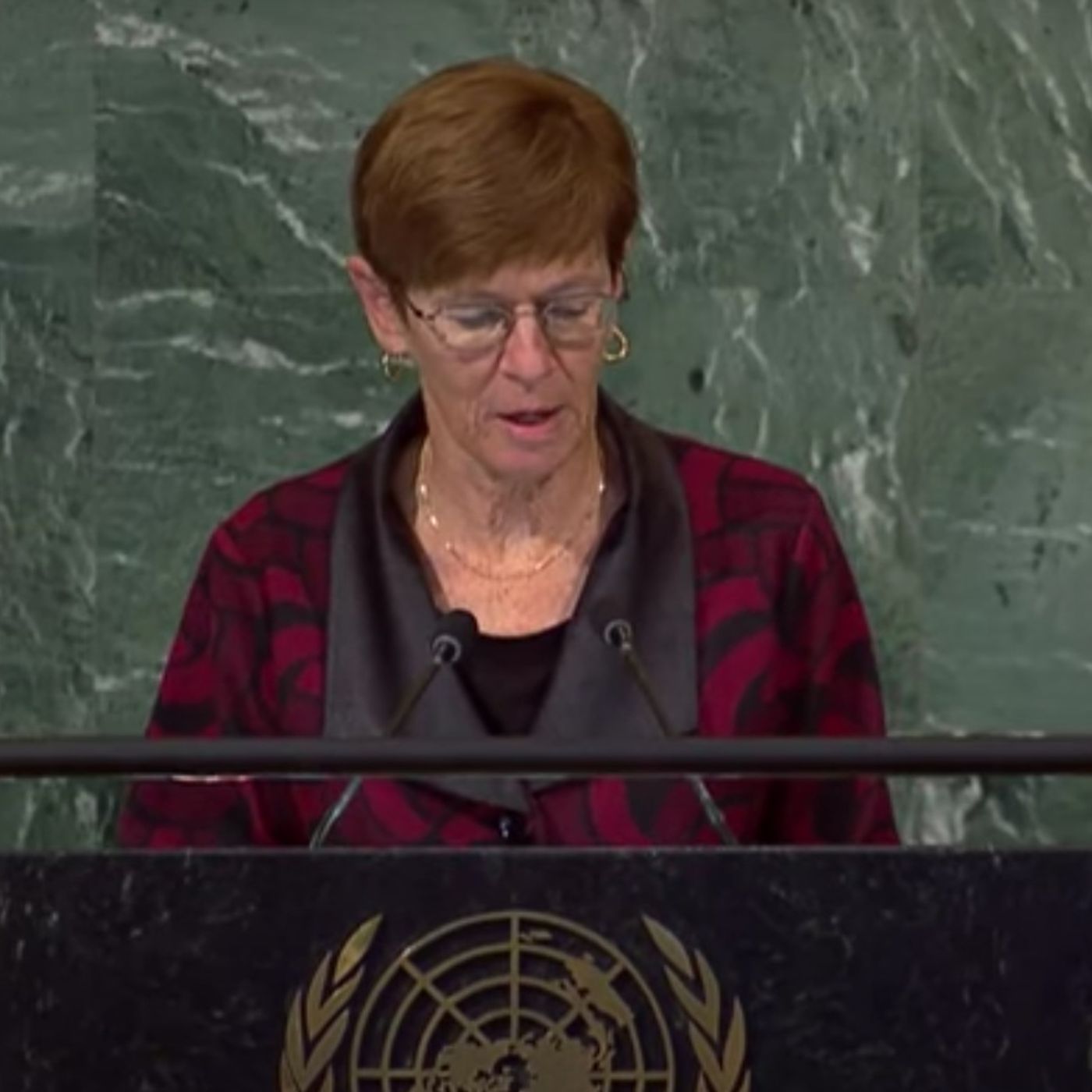 Int'l Court of Justice (ICJ) Judge Addresses United Nations General Assembly episode artwork