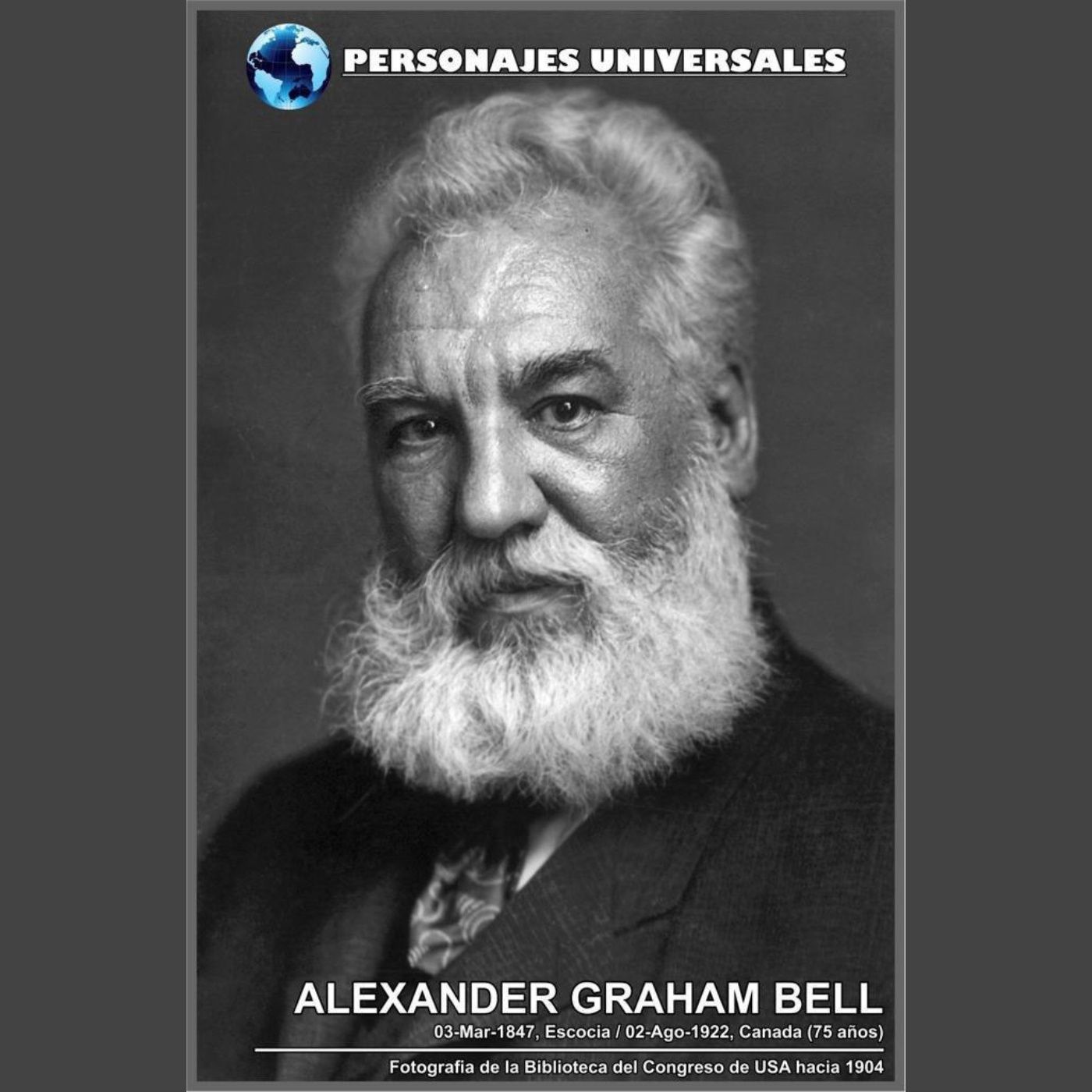 Alexander Graham Bell Biografia 10 de Personajes Universales por Carlos Laya episode artwork