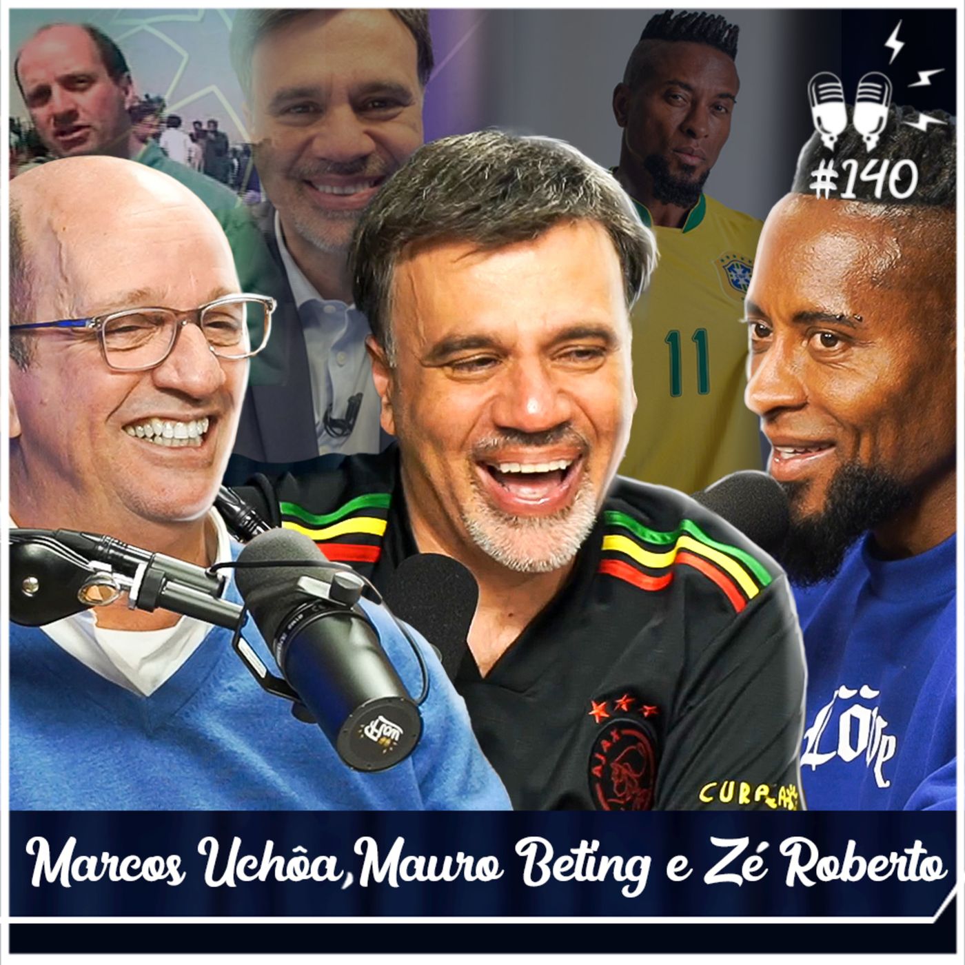 ZÉ ROBERTO, MARCOS UCHOA E MAURO BETING - Flow #140