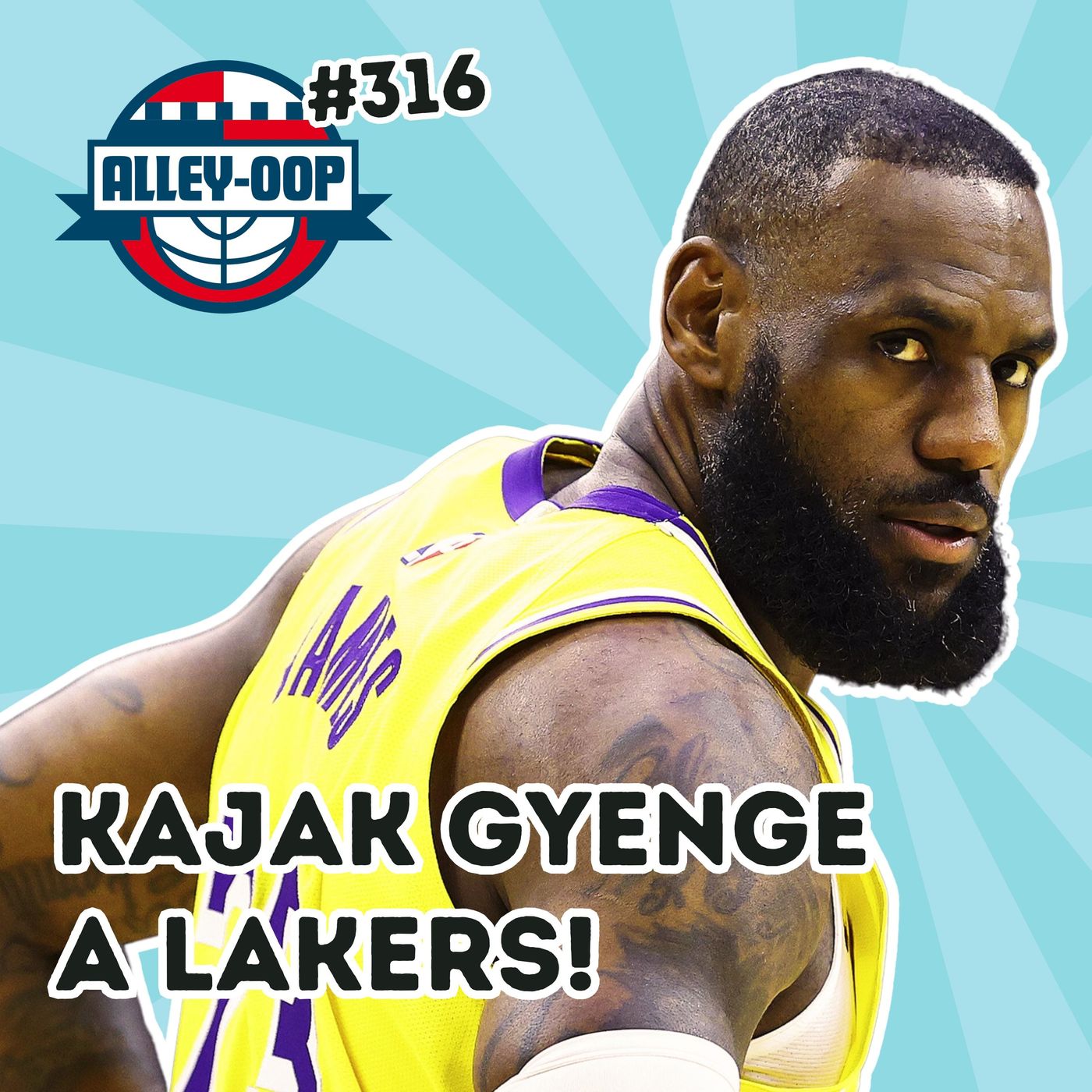 Alley-oop #316: KAJAK GYENGE A LAKERS! episode artwork