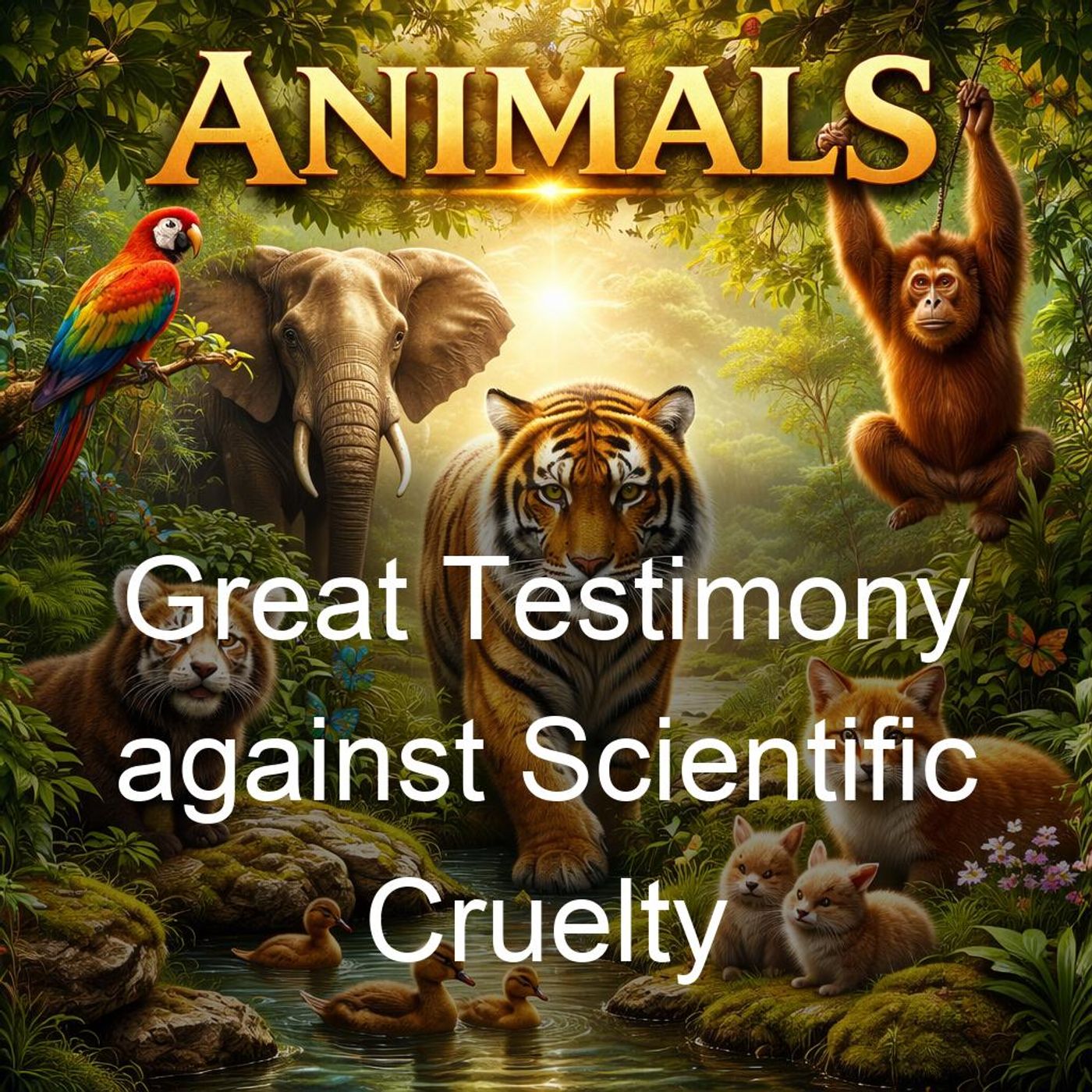 Great Testimony against Scientific Cruelty