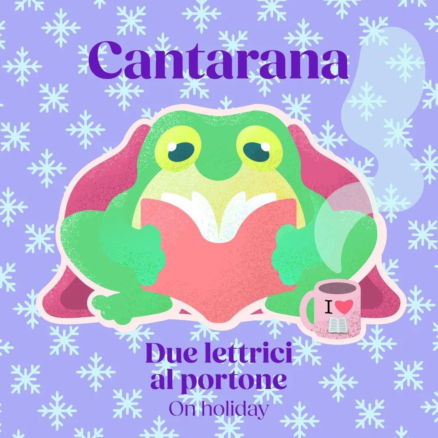 Cantarana. Due lettrici al portone