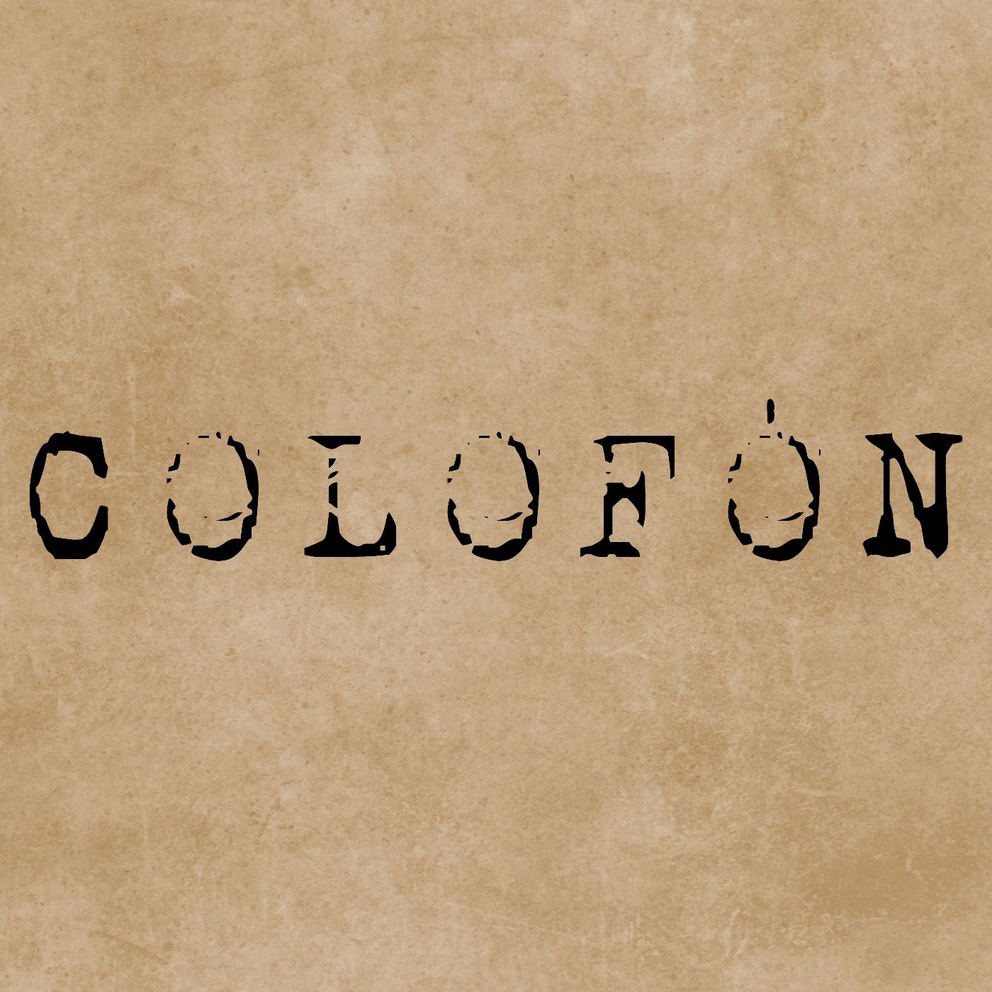Colofón