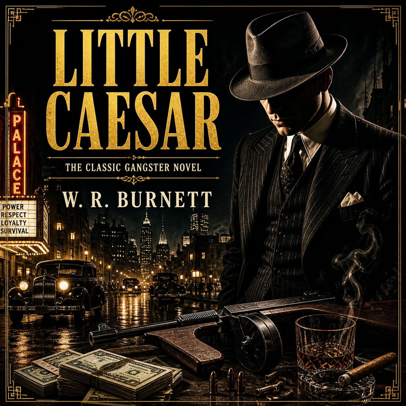 Little Caesar | W.R. Burnett Audiobook (Classic Gangster Novel, Crime & Rise to Power Story)