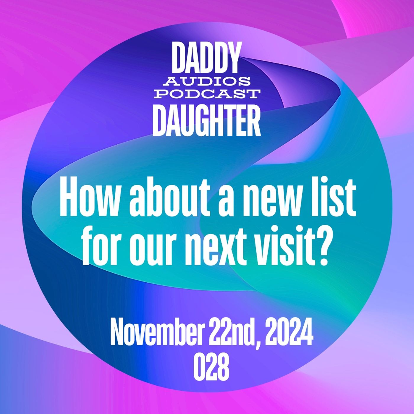 How about a new list for our next visit? - 028 episode artwork