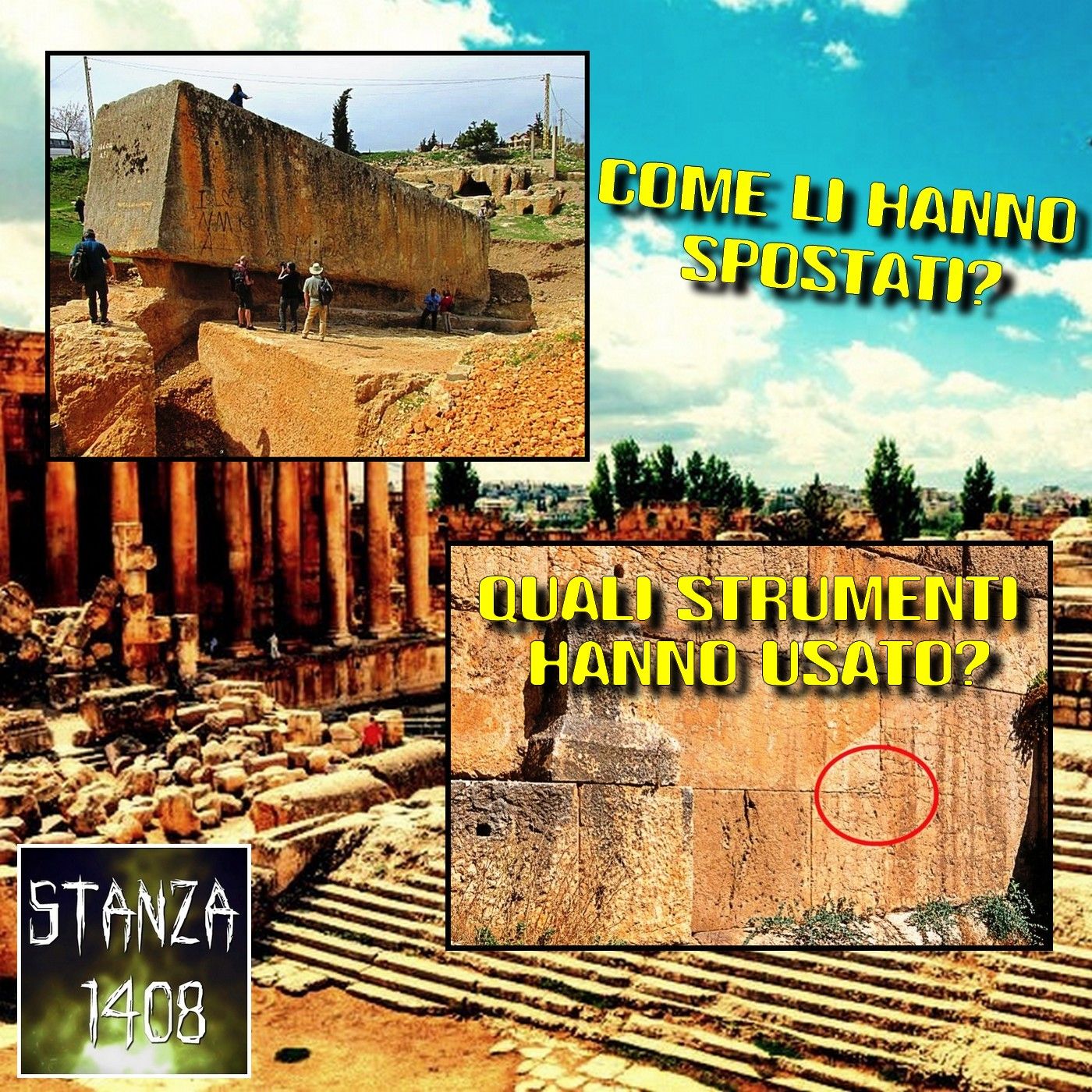 LE ROVINE DI BALBEEK E IL MISTERO DEI MEGALITI (Stanza 1408) episode artwork