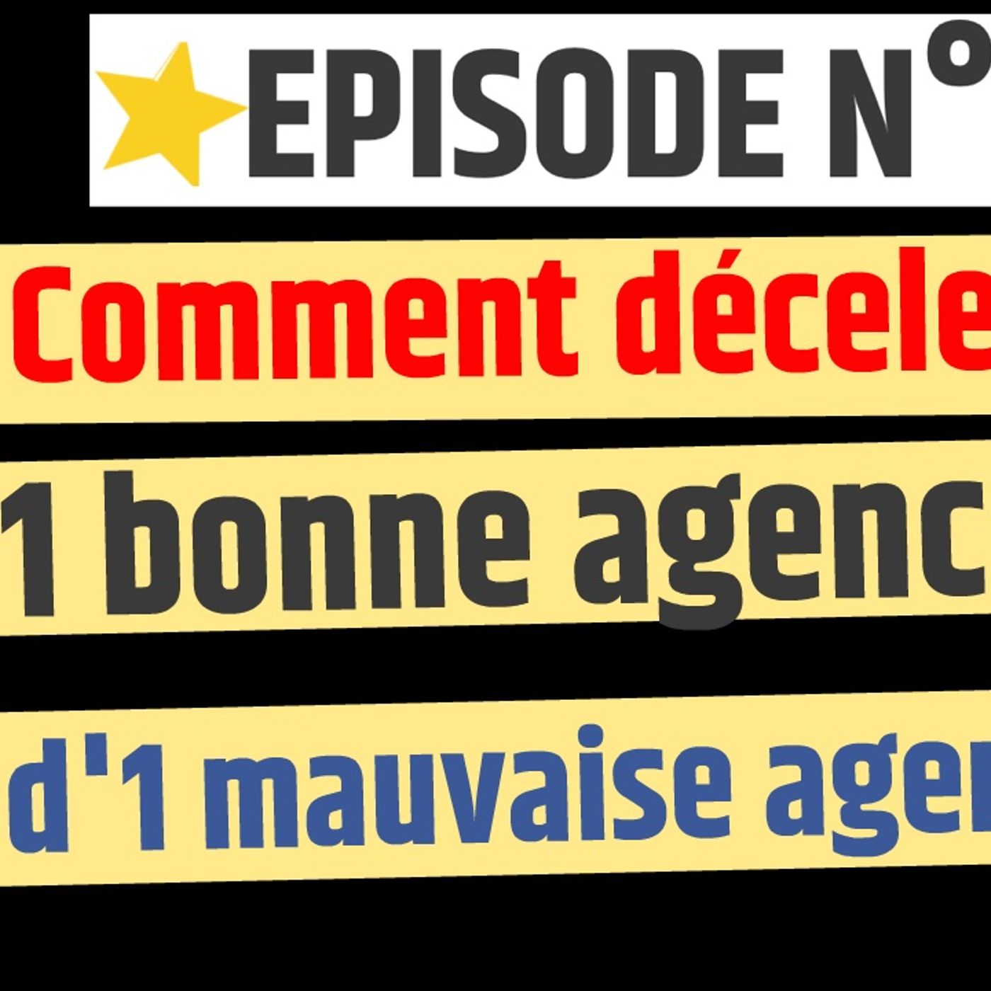 Web2fou.fr - Comment deceler 1 bonne agence d 1 mauvaise agence ? episode artwork