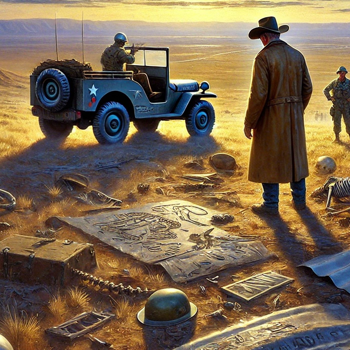 The Roswell Incident: UFO Crash or Government Cover-Up? - The Shadow Frequency episode artwork