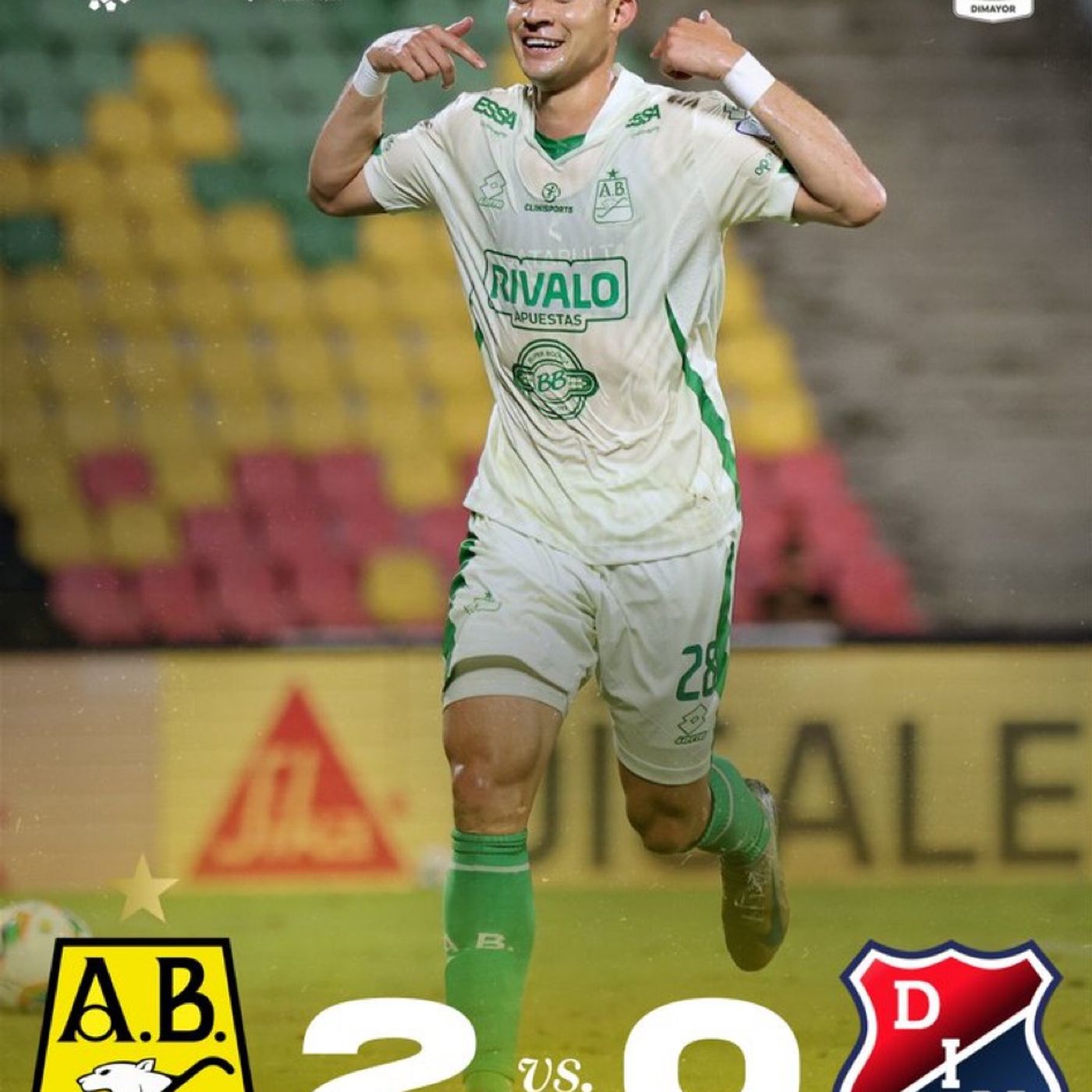 Corazón leopardo. Victoria necesaria en La Bordadora ante el DIM, 2-0.