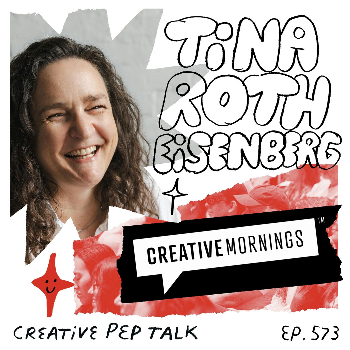 573 - Need More Joy? How Creativity is the Discipline in Optimism Tina Roth Eisenberg episode artwork