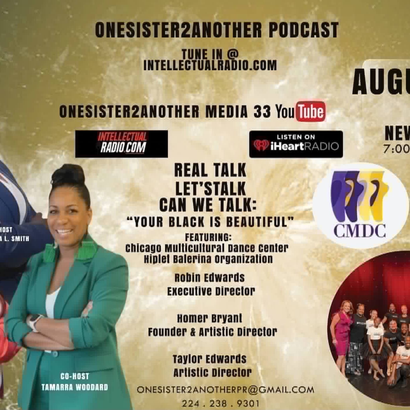 Chicago Multicultural Dance Center/ One Sister 2 Another Podcast episode artwork