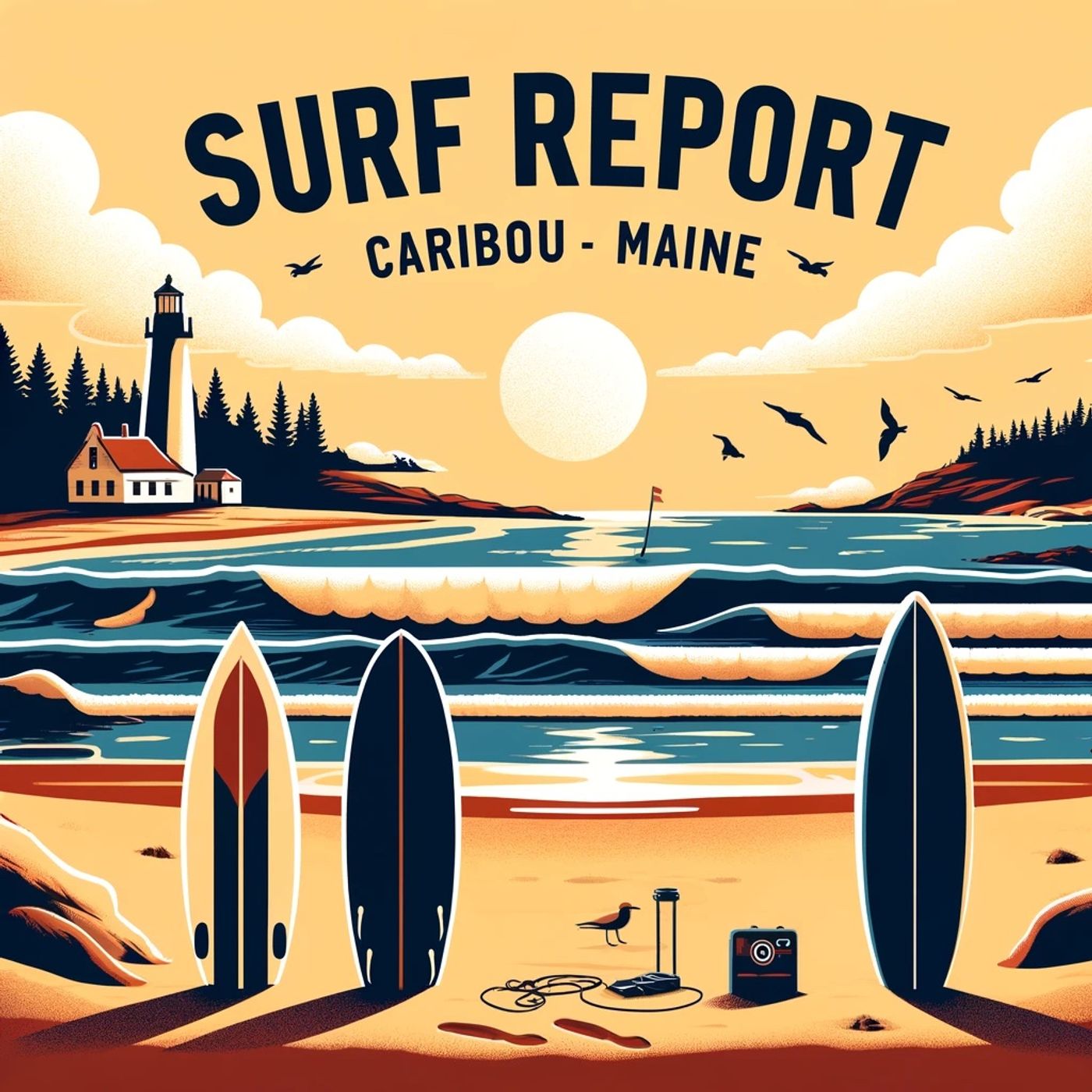 Surf Report - Hancock and Sand Beach ME