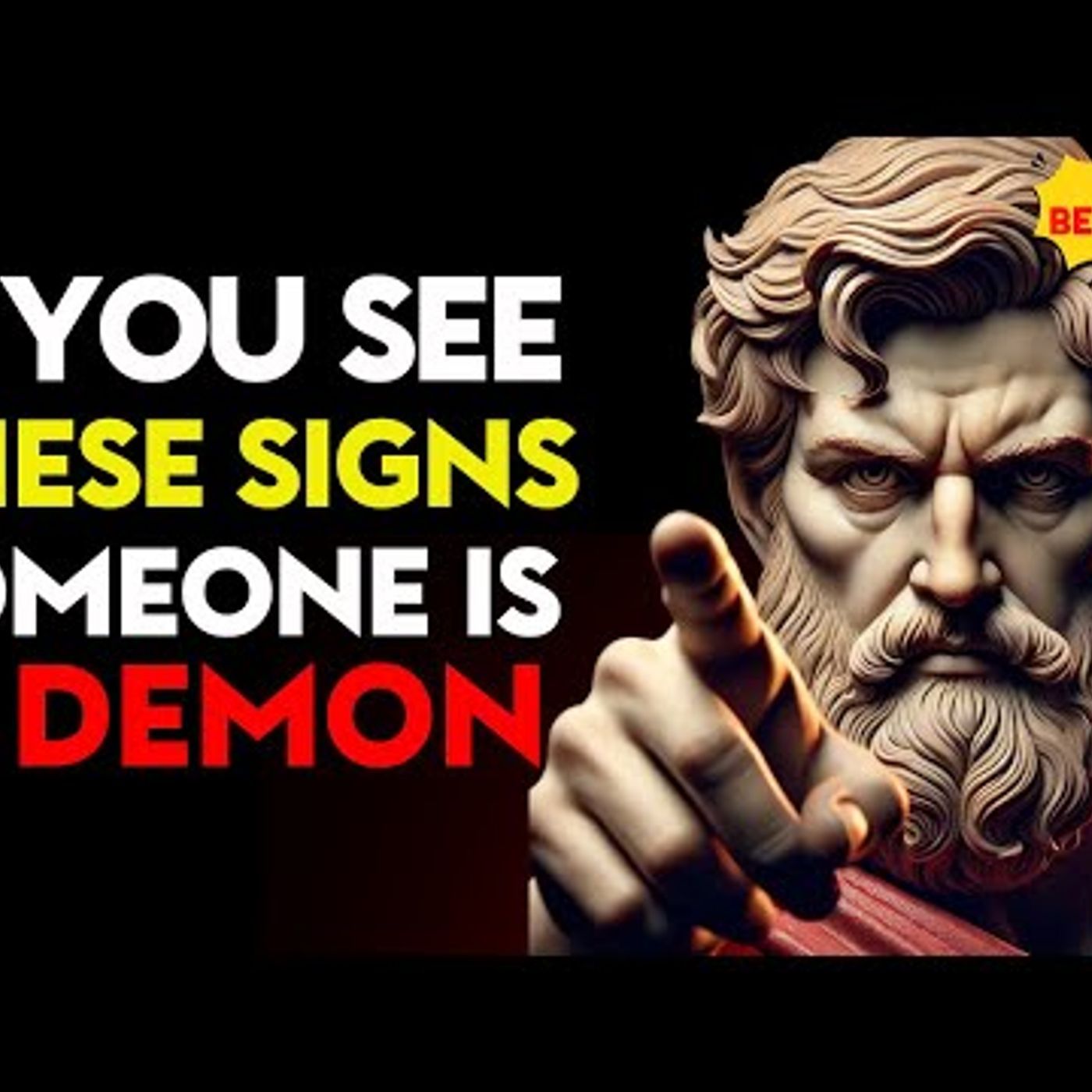 WARNING_ 7 SHOCKING CRUCIAL Signs Someone in Your LIFE Is a DEMON _ Stoic Philosophy episode artwork