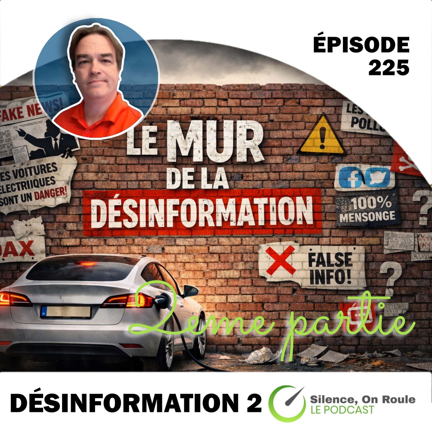 Épisode # 225 : Le mur de la désinformation part 2 episode artwork