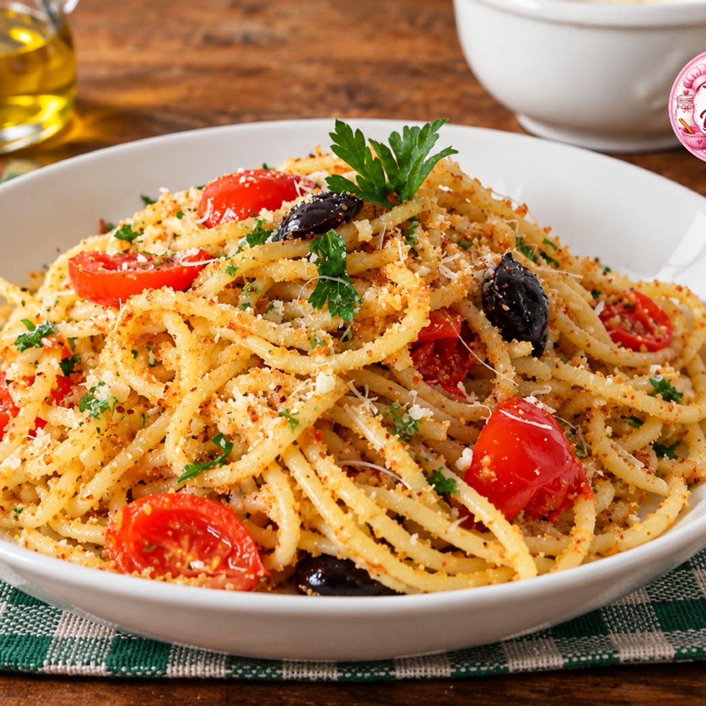 Pasta con la mollica Pomodorini e Olive Nere episode artwork
