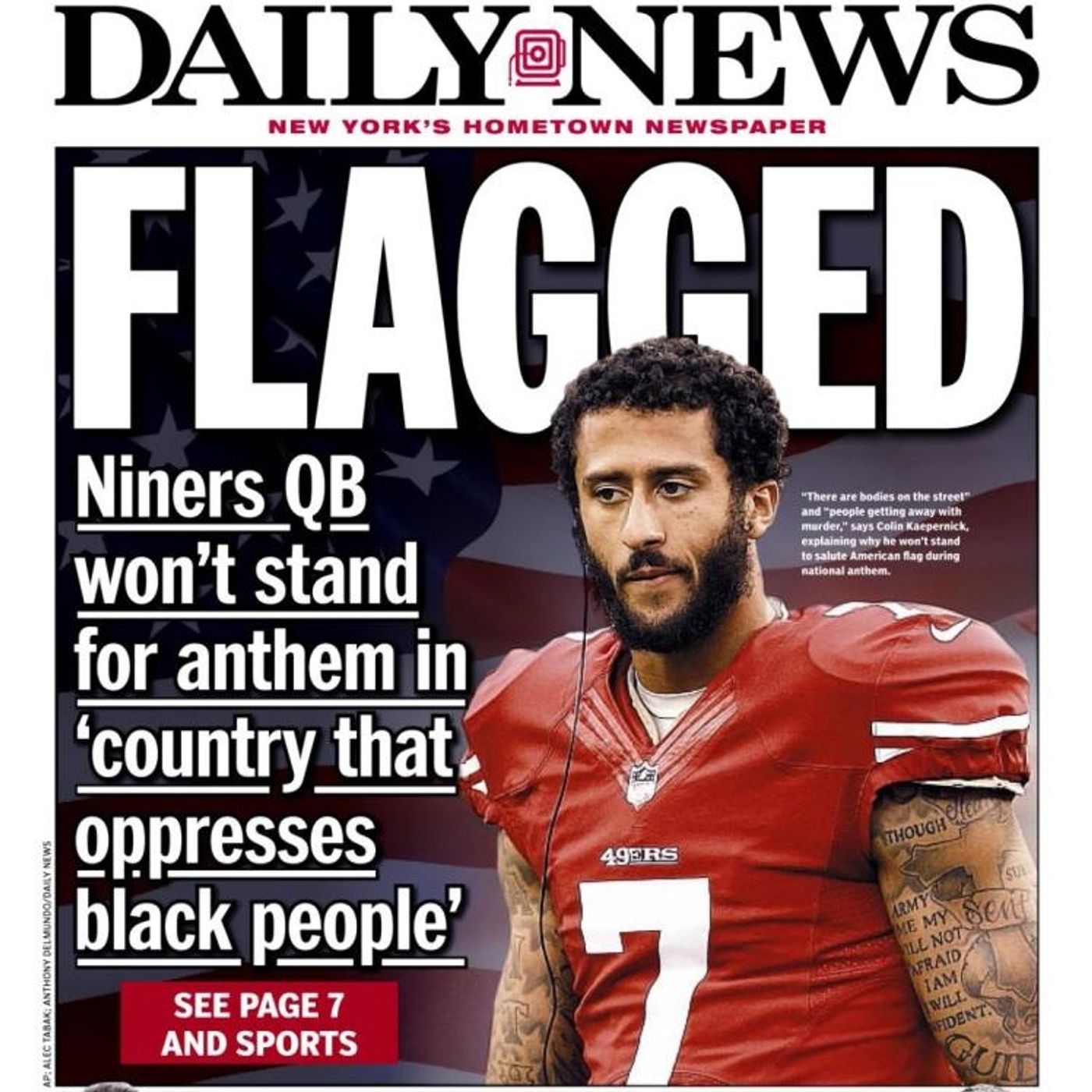 Colin Kaepernick episode artwork