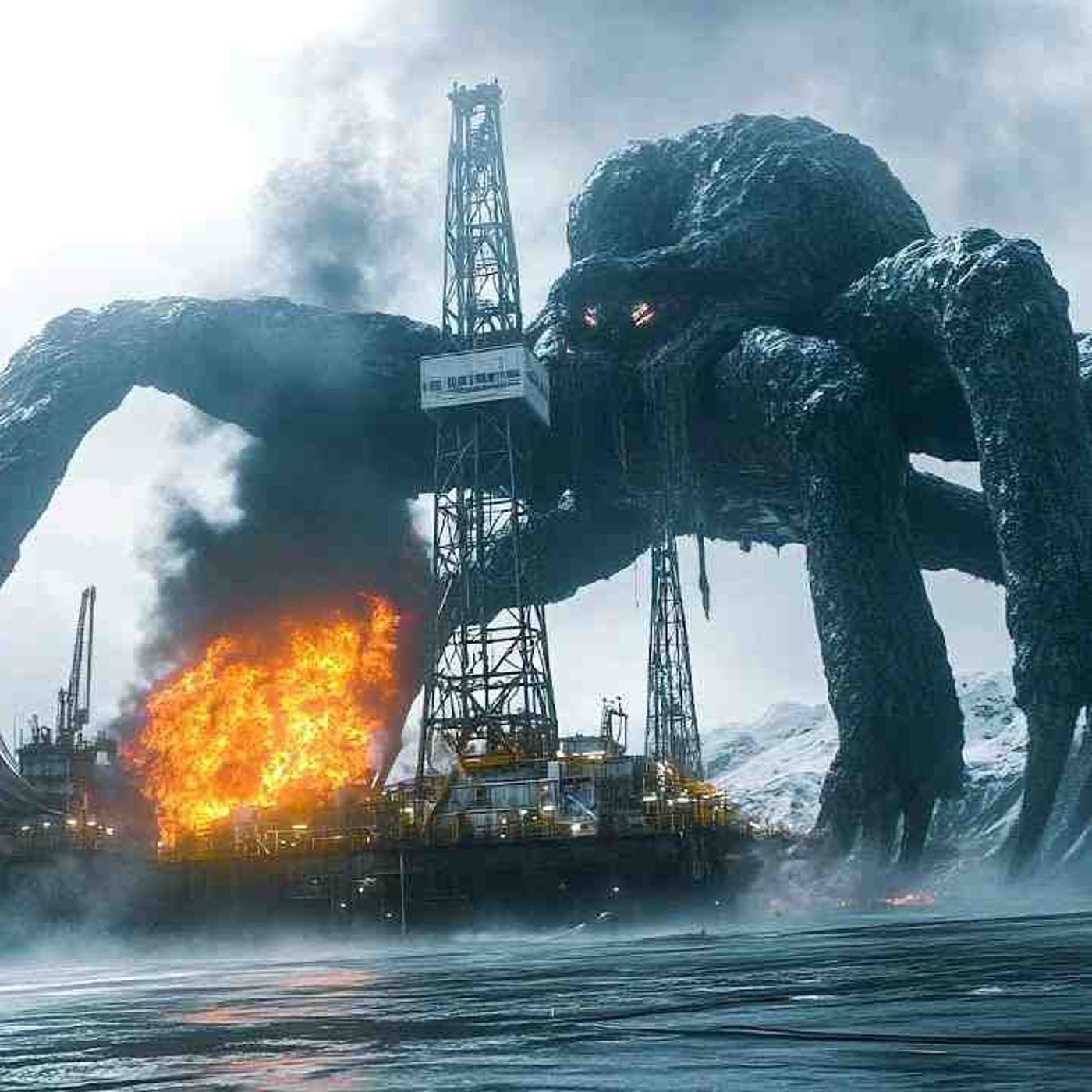 They awaken an ancient creature that could destroy humanity | THE RIG S2 episode artwork
