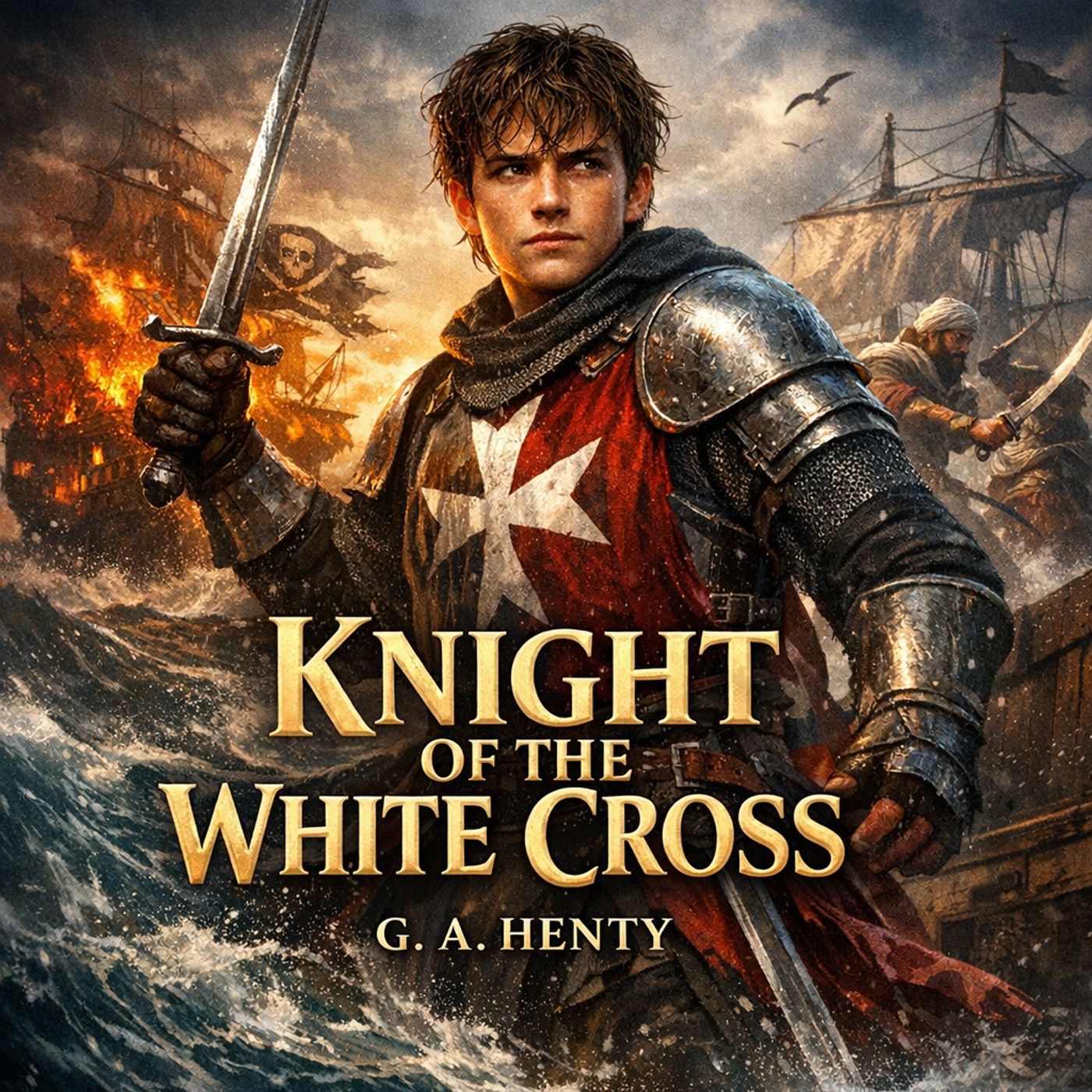 🟡 Knight of the White Cross (Full Audiobook) | G. A. Henty episode artwork