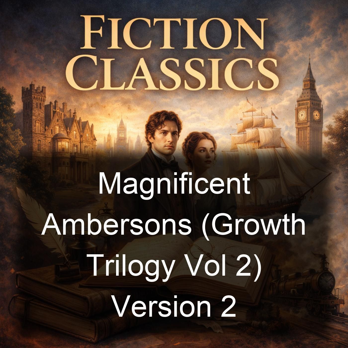 Magnificent Ambersons (Growth Trilogy Vol 2) Version 2 cover art