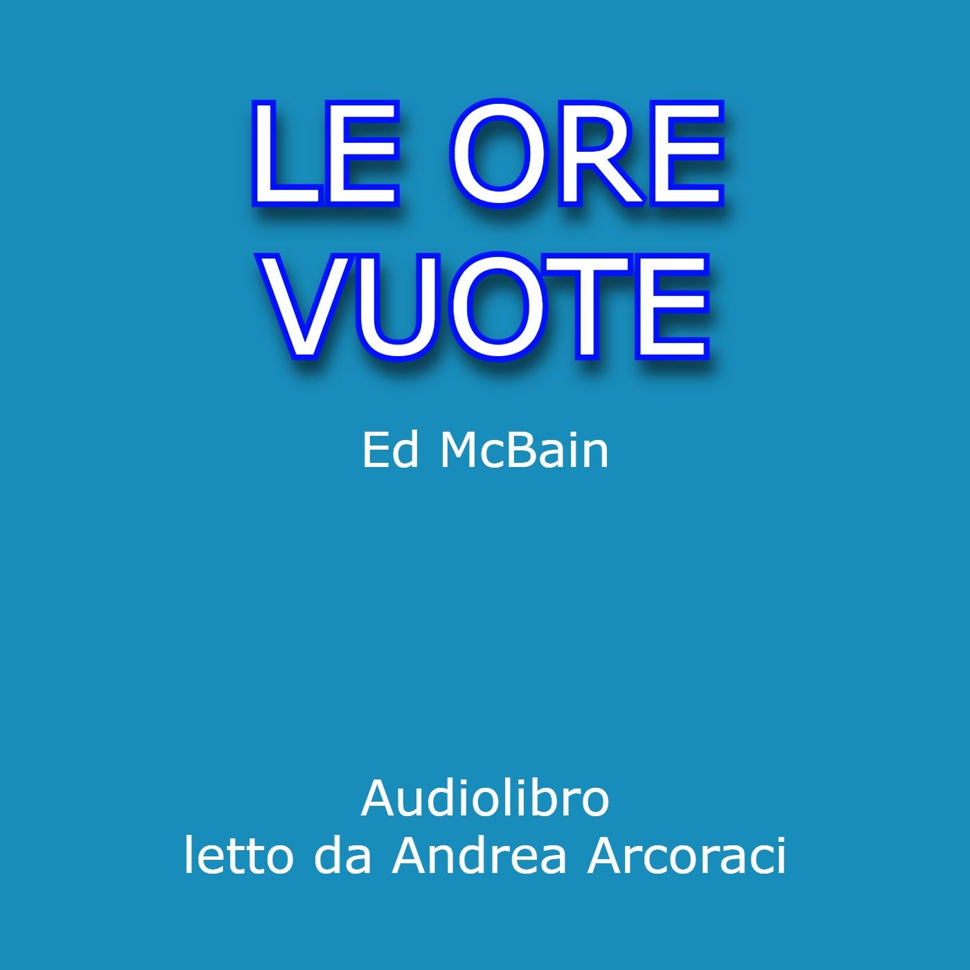 Copertina di Le ore vuote
