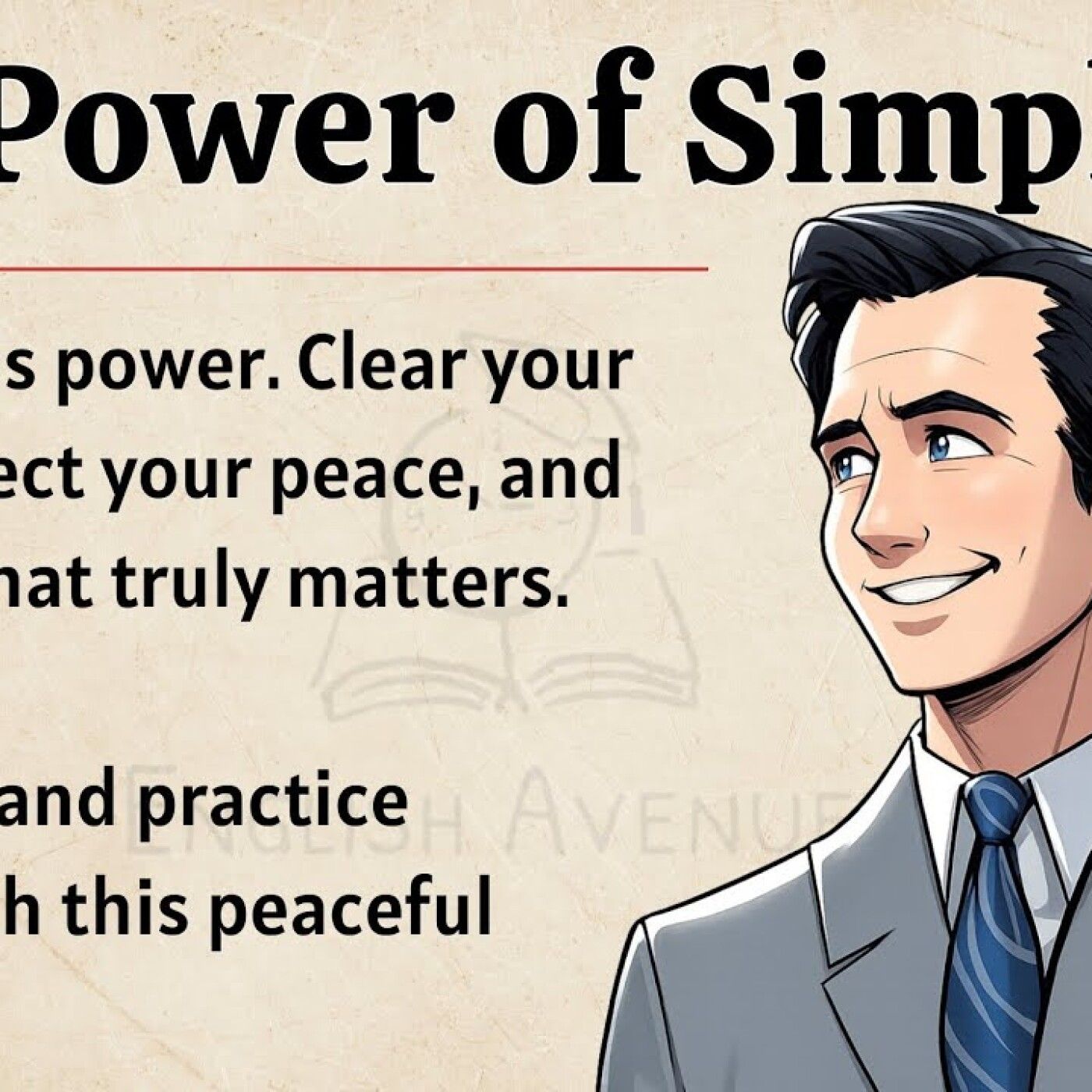The Power Of Simplicity | Peace, Clarity, And Freedom In A Noisy World | Learn English With Podcast episode artwork