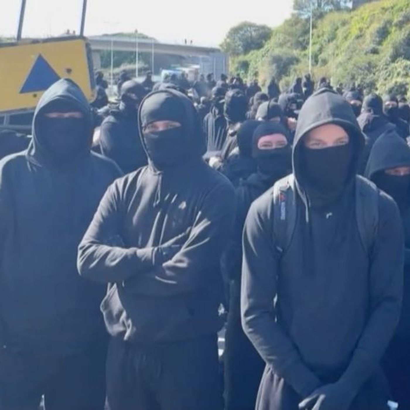 Port of Dover disruption as masked 'stop the boats' protesters block roads episode artwork