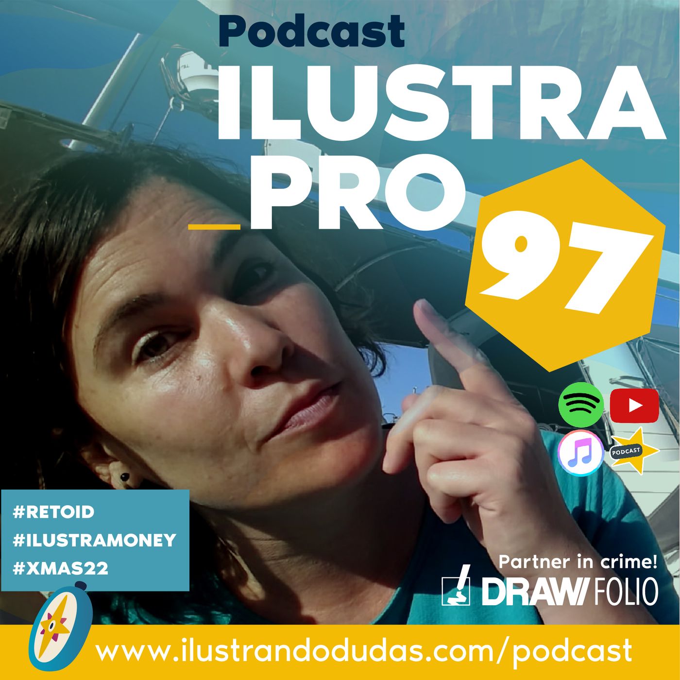 Portada de Podcast ILUSTRAPRO [by Ío Bru]