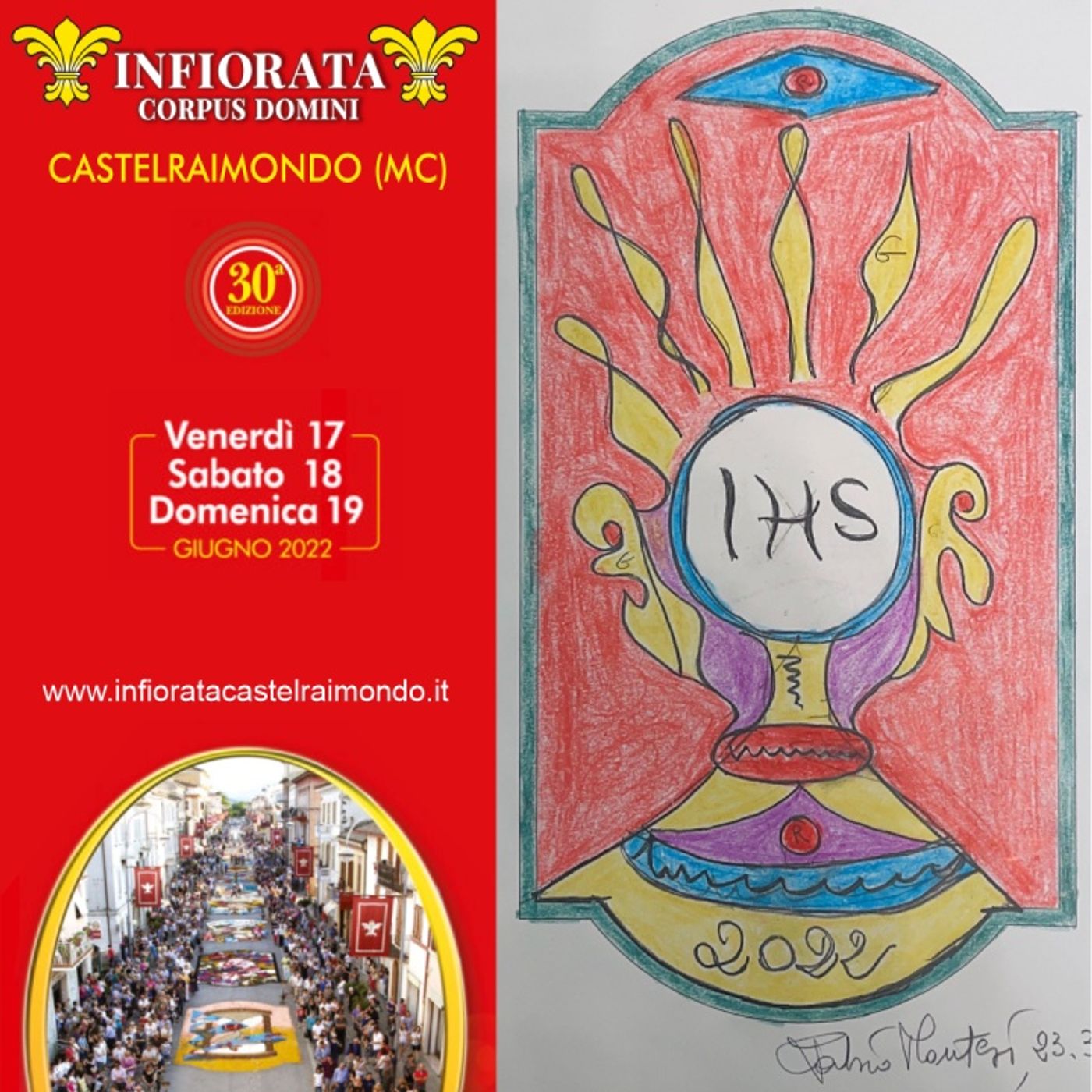 Infiorata Castelraimondo 2022 - GTMarche