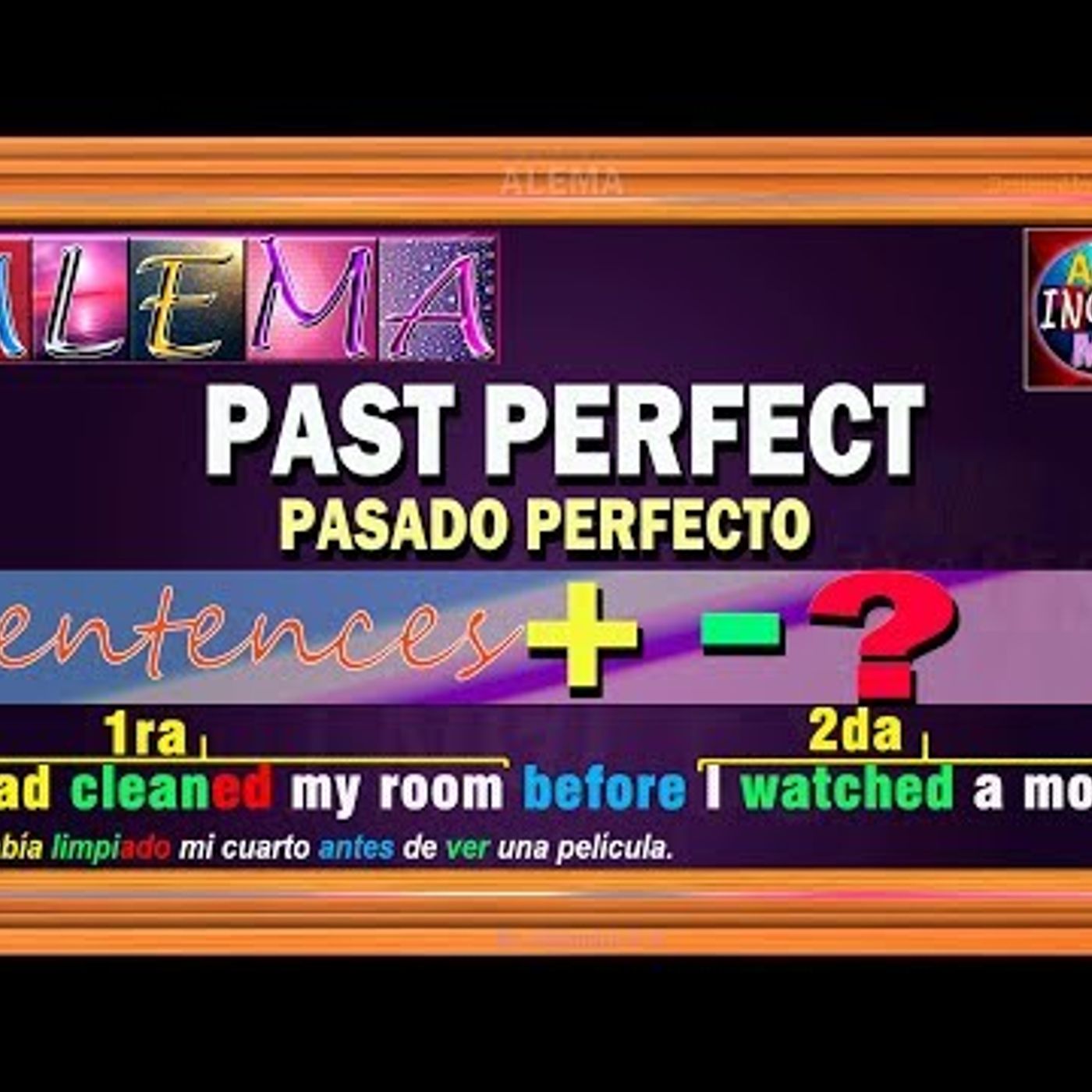 29. Pasado Perfecto En Inglés – Oraciones Afirmativas Interrogativas, Negativas Lección # 36