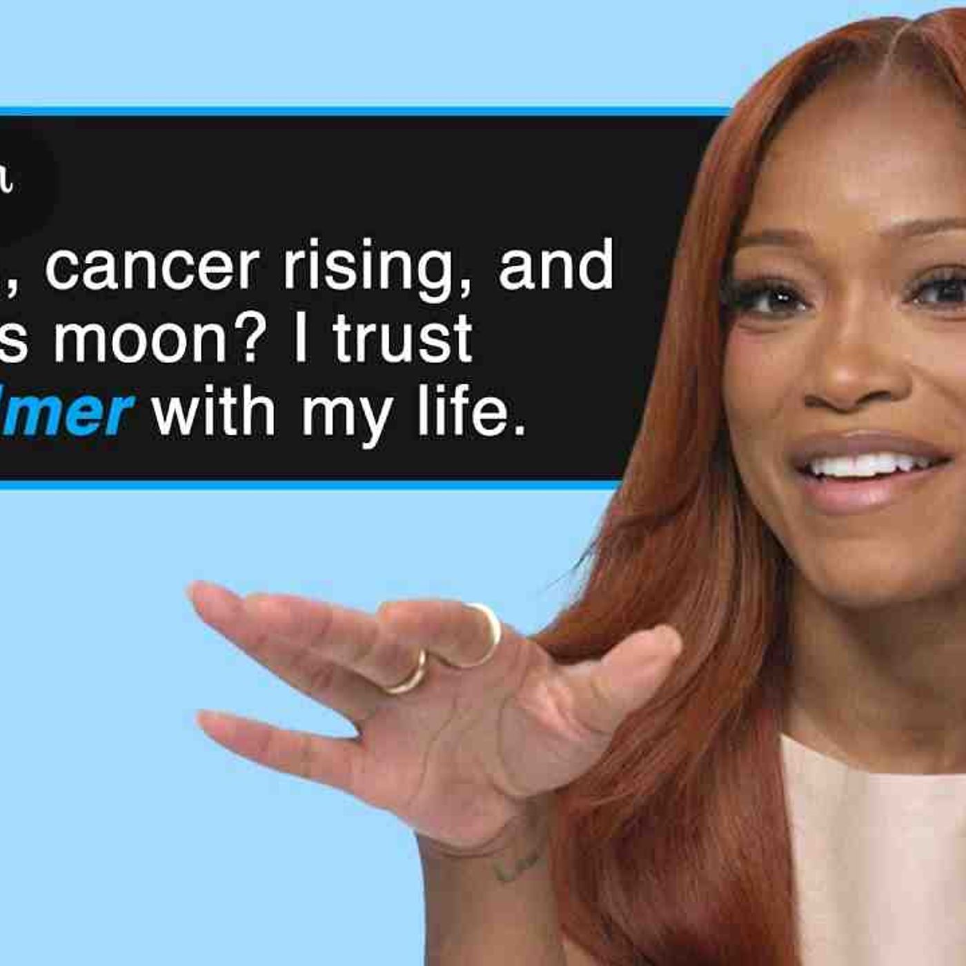 Keke Palmer Replies To Fans Online _ Actually Me episode artwork