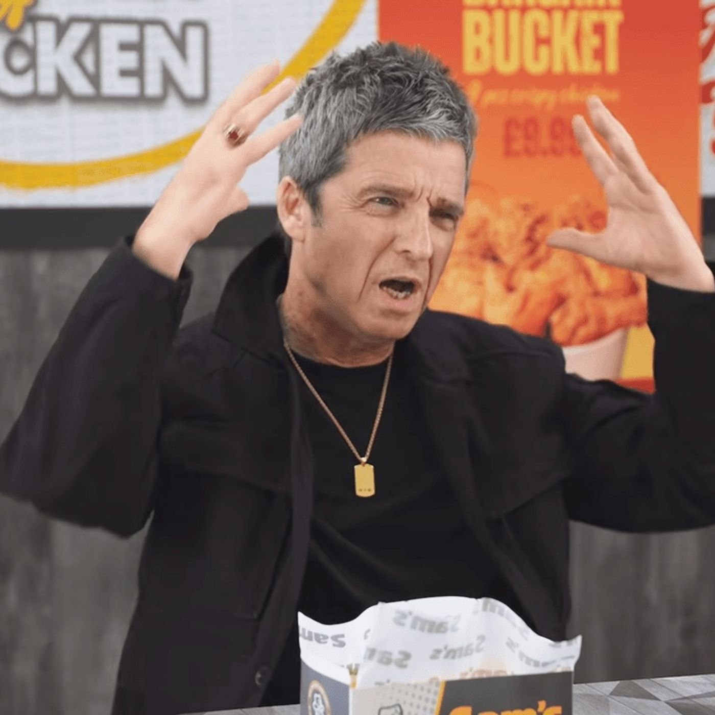 Noel Gallagher Talks Vegans, Macca, Underwear on Chicken Shop Date