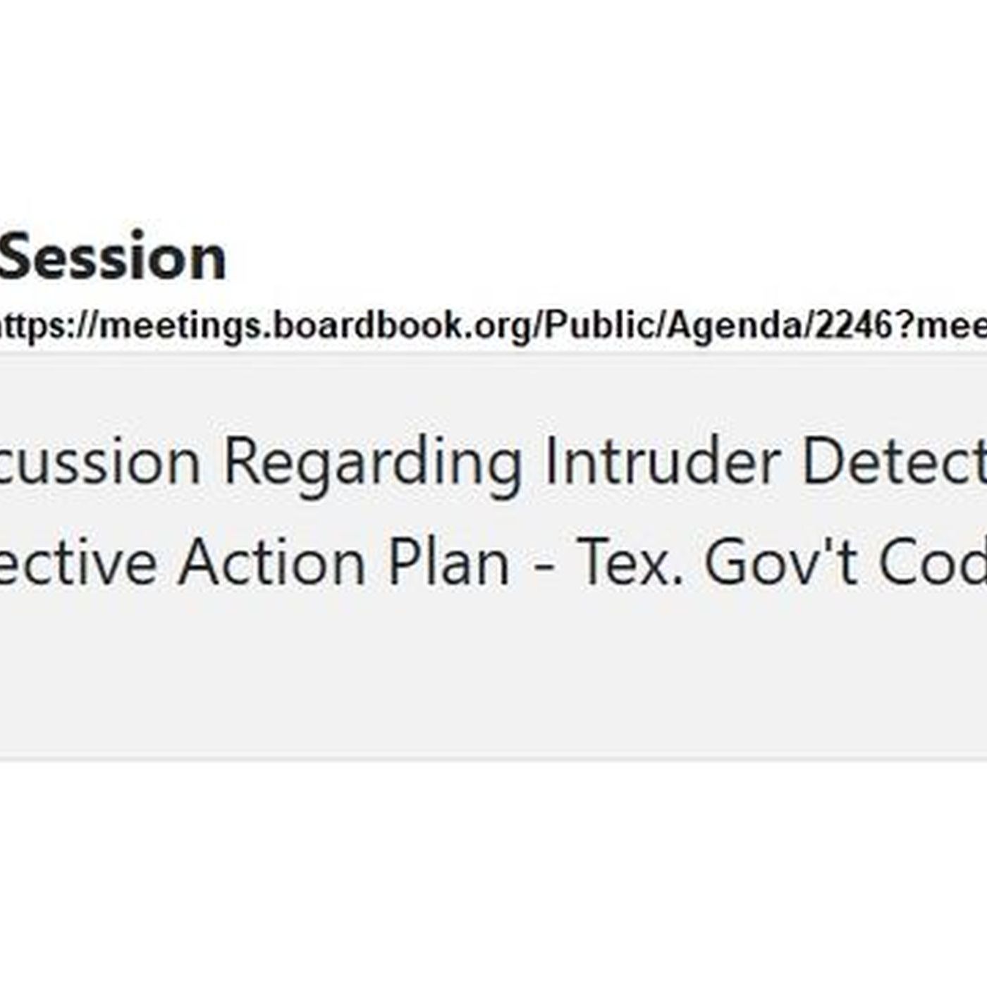 Bryan ISD school board taking corrective action following an intruder detection audit episode artwork