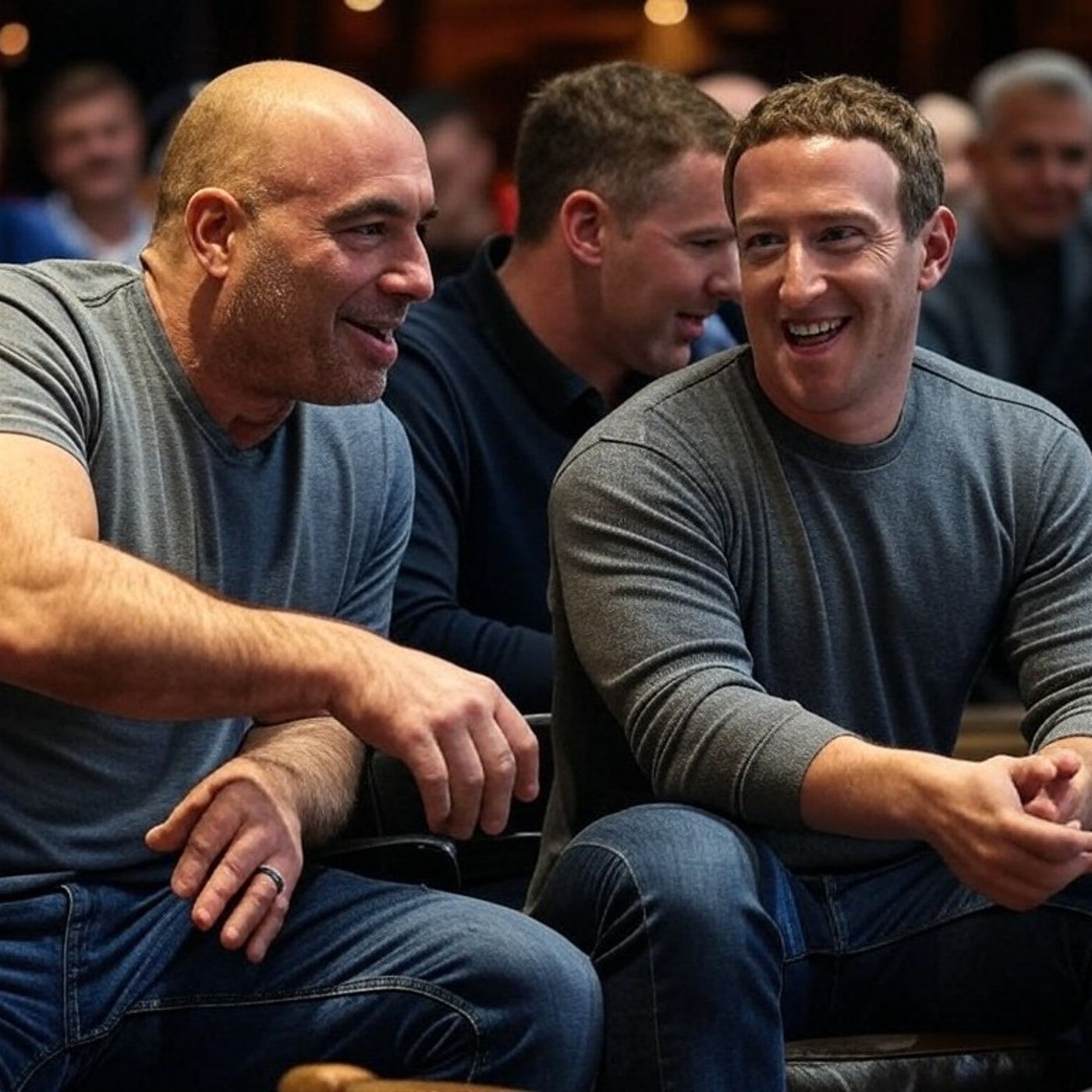Tech Soy-boy to Based Hunter Bro: Mark Zuckerberg Tries The Joe Rogan Experience episode artwork