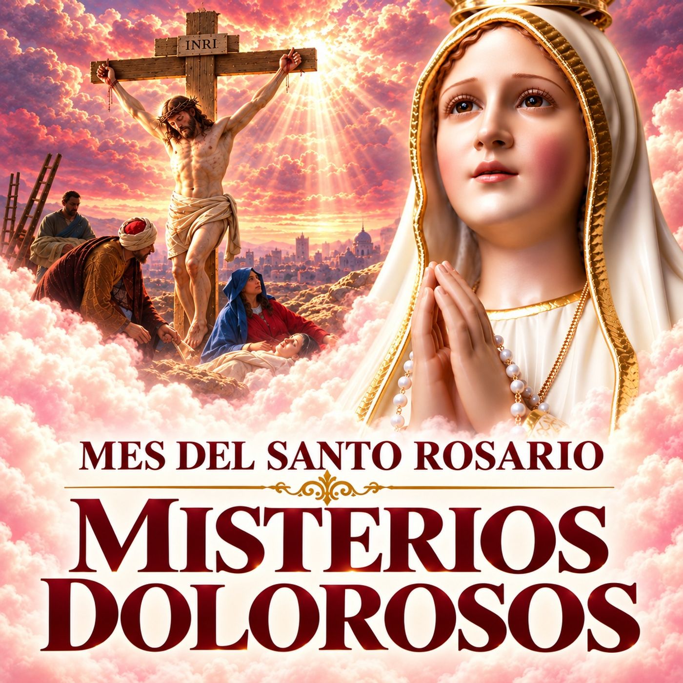 Santo Rosario Bíblico | 13 de Octubre de 2026 | Misterios Dolorosos| Mes del Santo Rosario