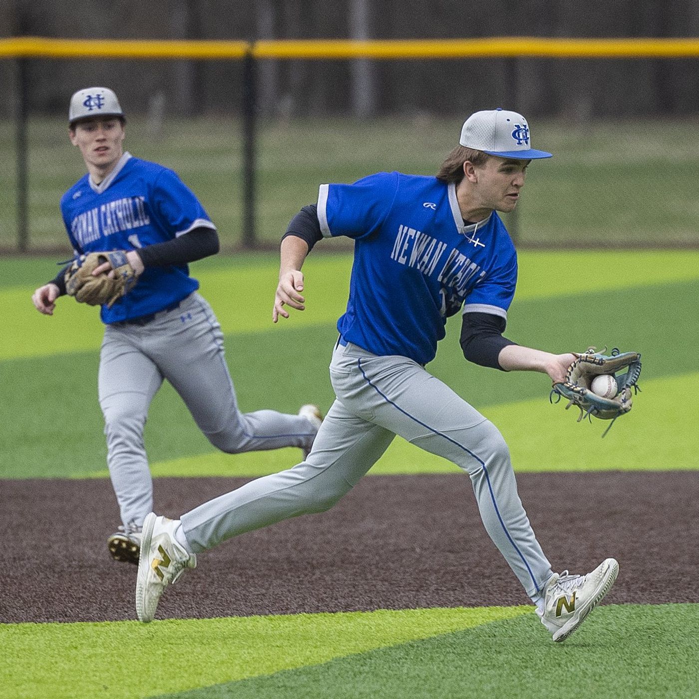 Newman baseball led Sterling 10-0 before lightning struck episode artwork
