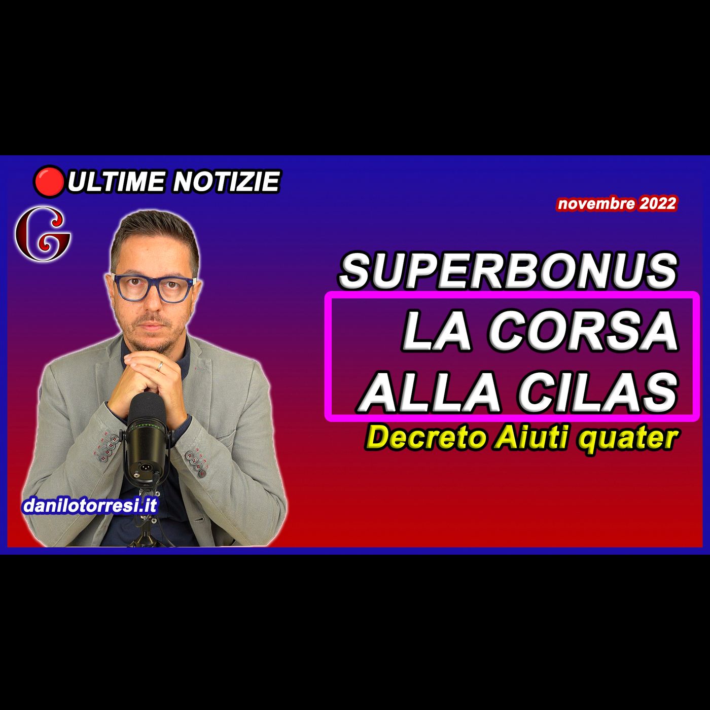 SUPERBONUS al 110 nel 2023 solo se presenti la CILAS entro il 25 novembre? Ultime notizie episode artwork