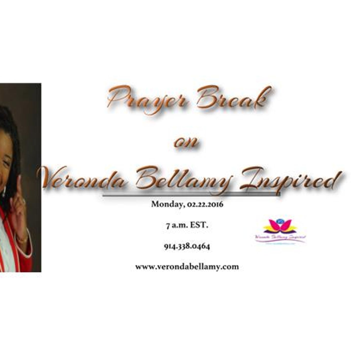 Prayer Break on Veronda Bellamy Inspired episode artwork