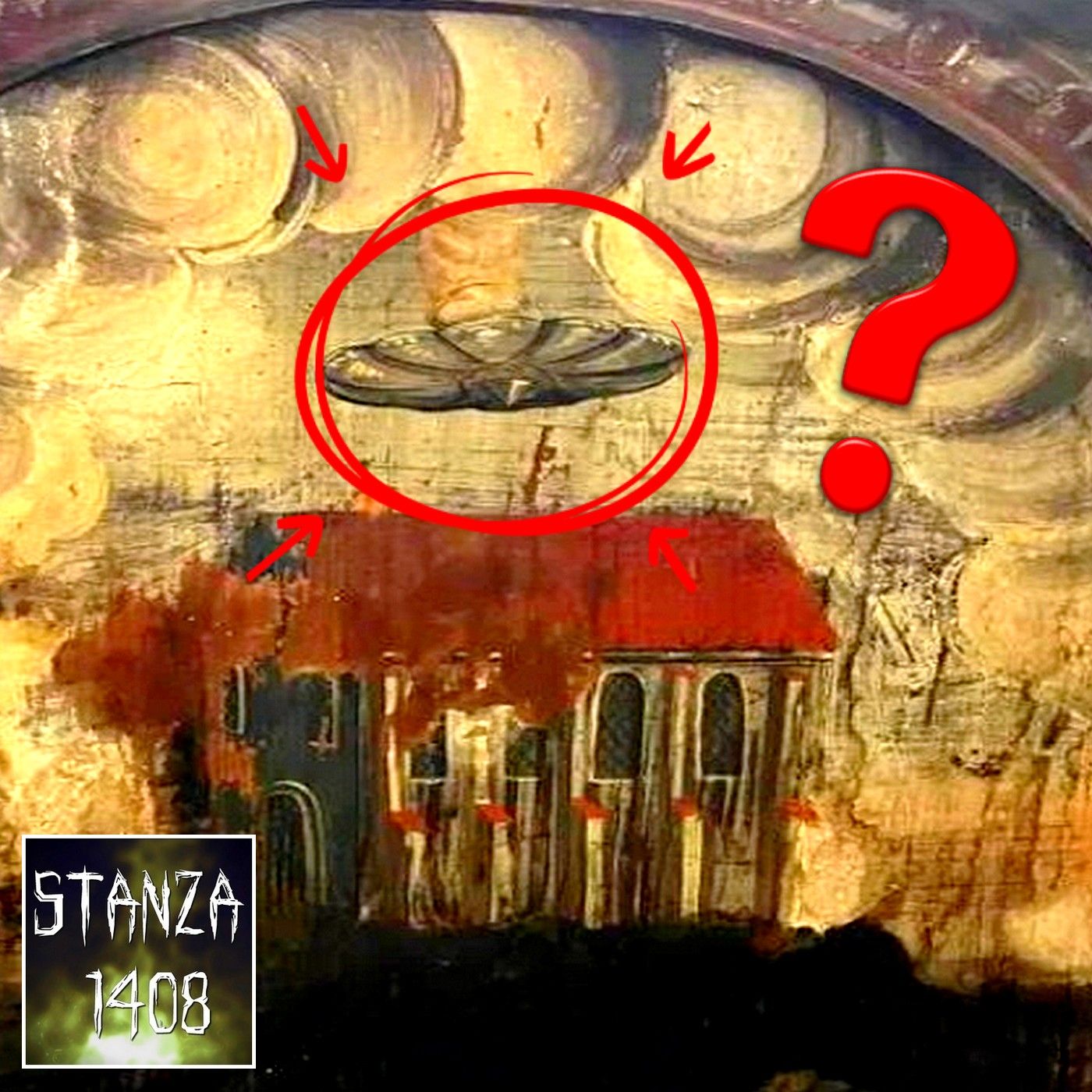 UFO nei Dipinti?  (Stanza 1408 Podcast) episode artwork