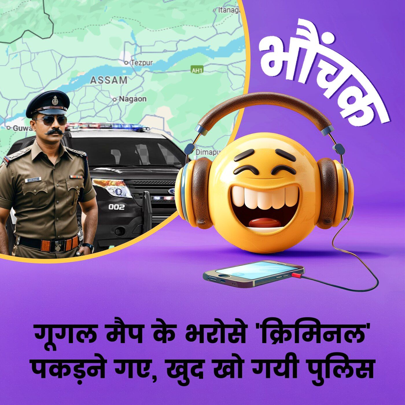 गूगल मैप्स ने पुलिस को असम की जगह नागालैंड पहुंचा दिया, लोगों ने की पिटाई | भौंचक