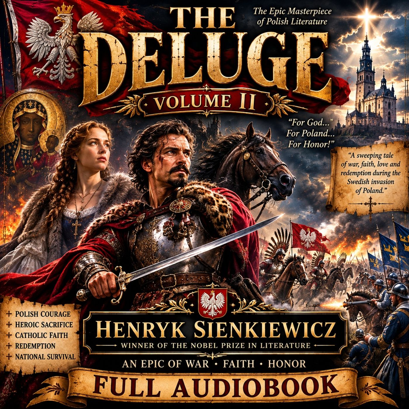 The Deluge, Volume 2 by Henryk Sienkiewicz | Epic Polish Historical War Novel | Full Audiobook Part 5 episode artwork