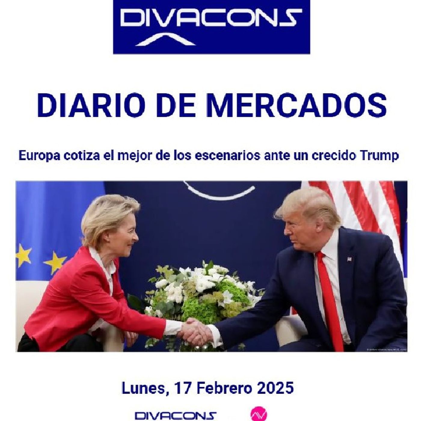 PODCAST en abierto DIARIO DE MERCADOS Lunes 17 Febrero 2025 episode artwork
