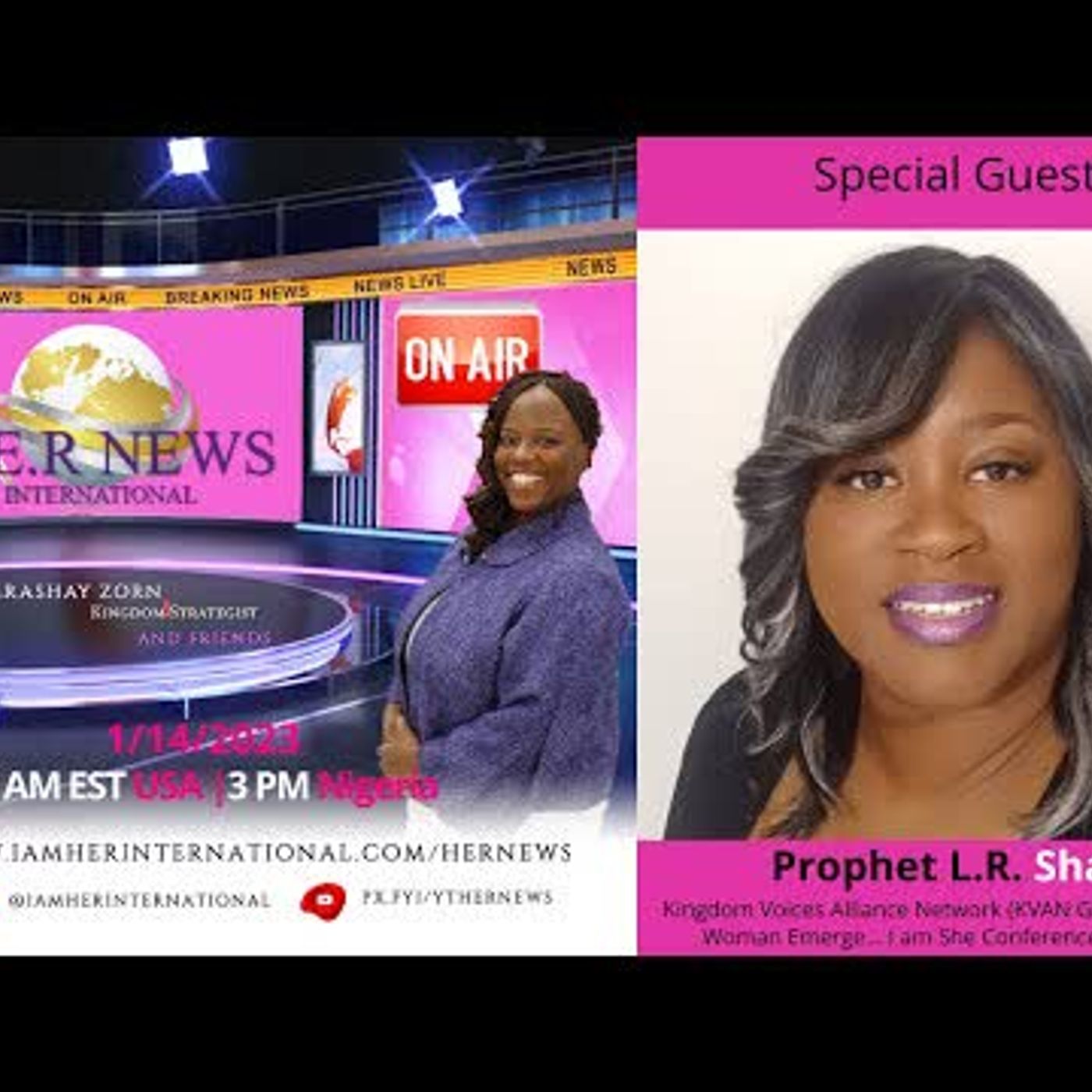 Emerging From The Ashes with guest Prophet L.R. Shaw and Host Dr. Derashay, Kingdom Strategist