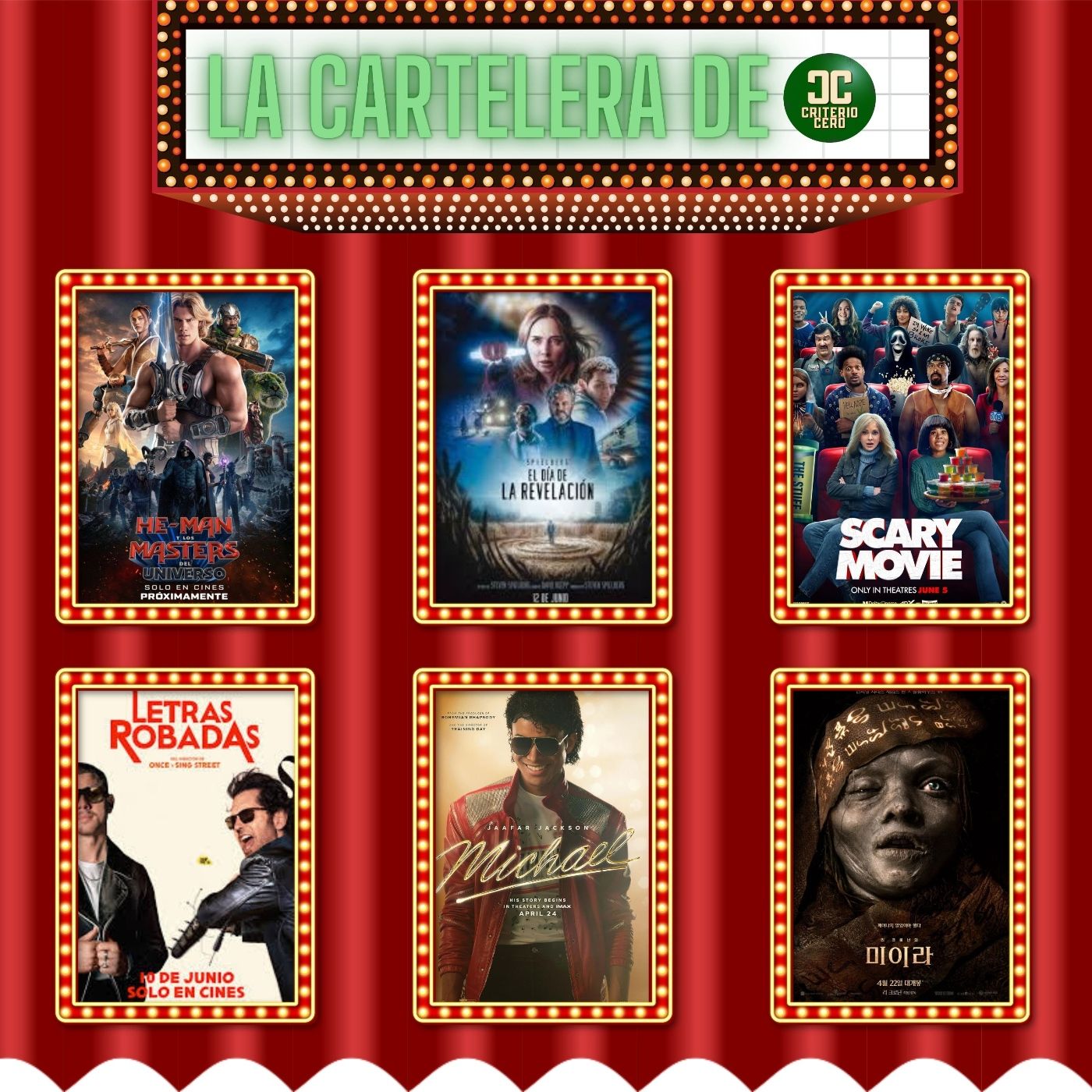 La Cartelera de Criterio Cero - Masters del Universo, Scary Movie, El día de la revelación y más episode artwork