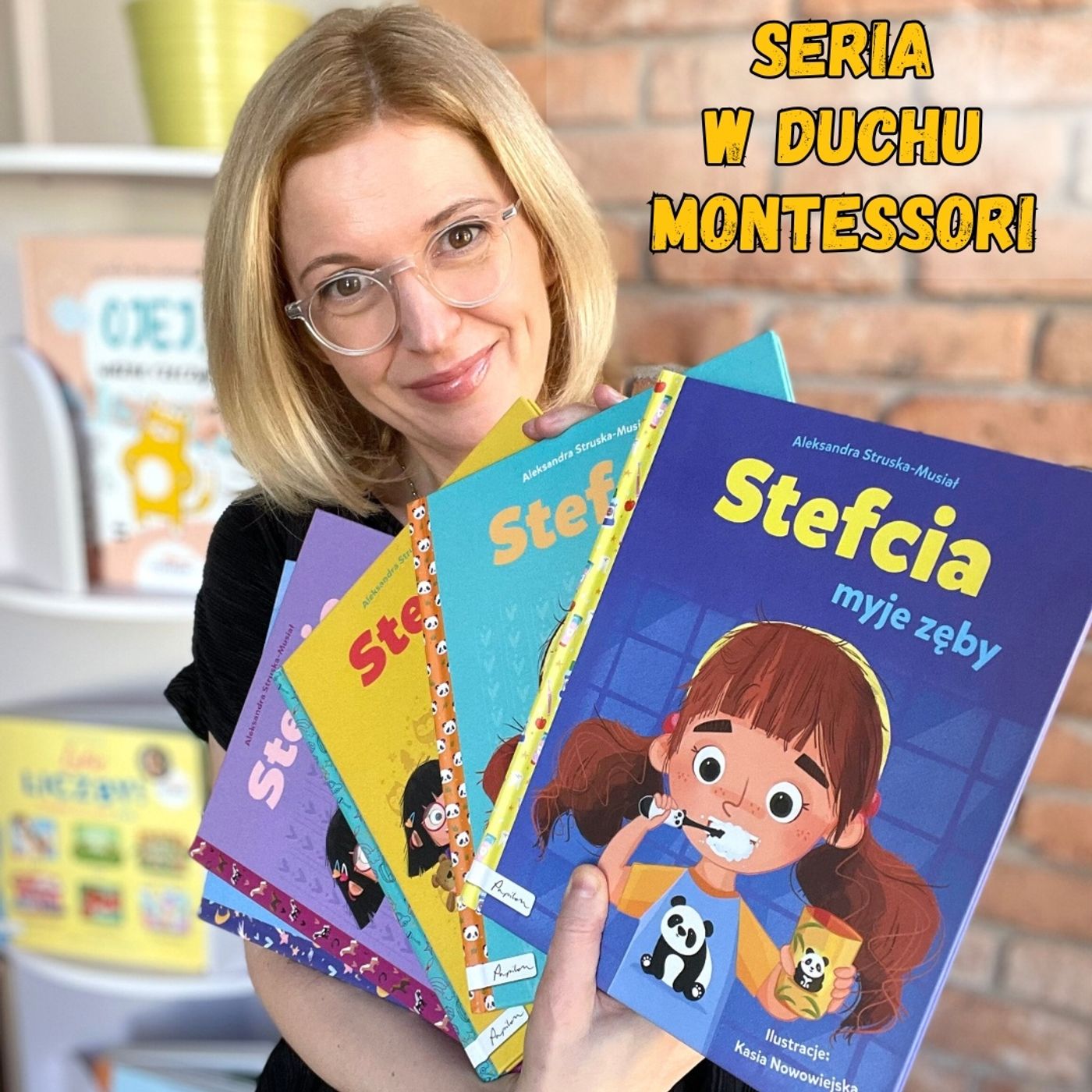 Stefcia myje zęby. Książki dla dzieci 3-6 lat