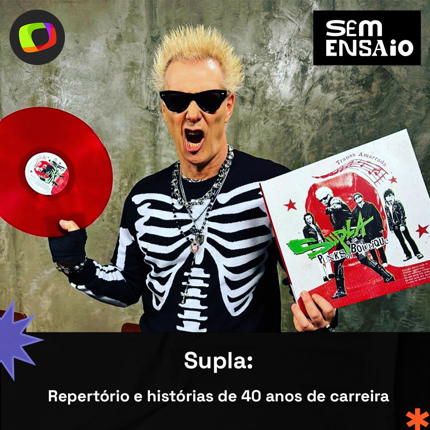 #16: C'mmon kids! Supla traz histórias de seus 40 anos de carreira episode artwork