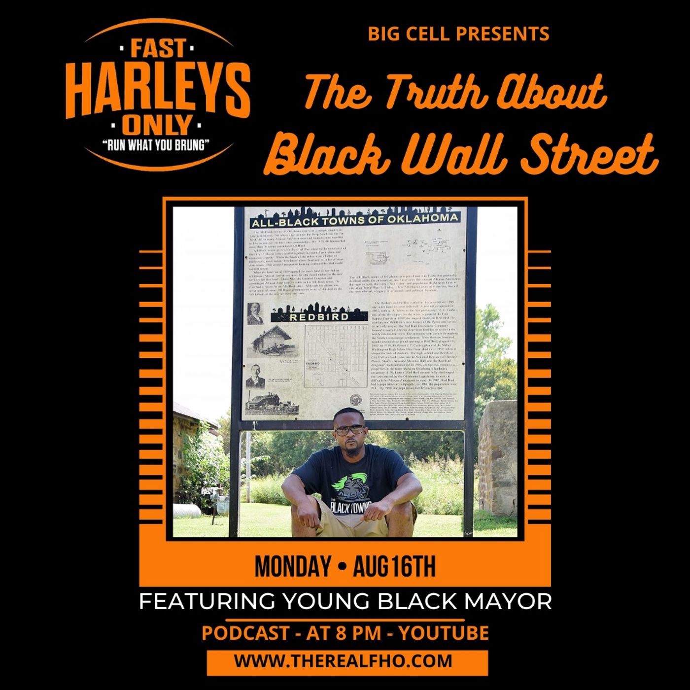 DISCUSSION WITH THE YOUNG BLACK TOWNS MAYOR