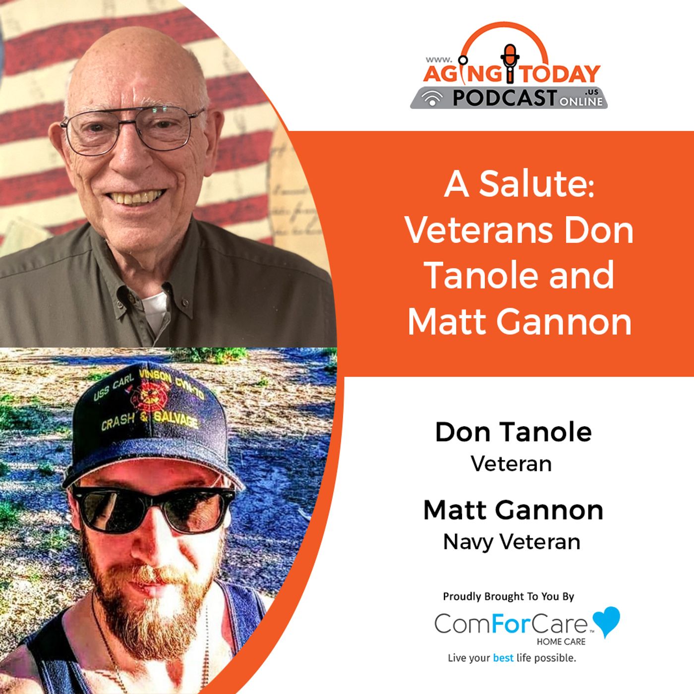 11/13/23: Don Tanole, Veteran and Matt Gannon, Navy Veteran | A Salute: Veterans, Don Tanole and Matt Gannon