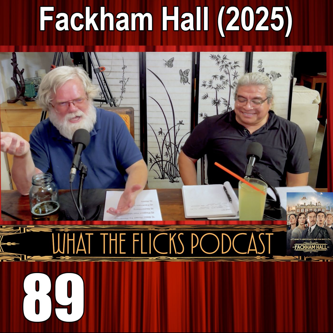 WTF 89 “Fackham Hall” (2025) episode artwork