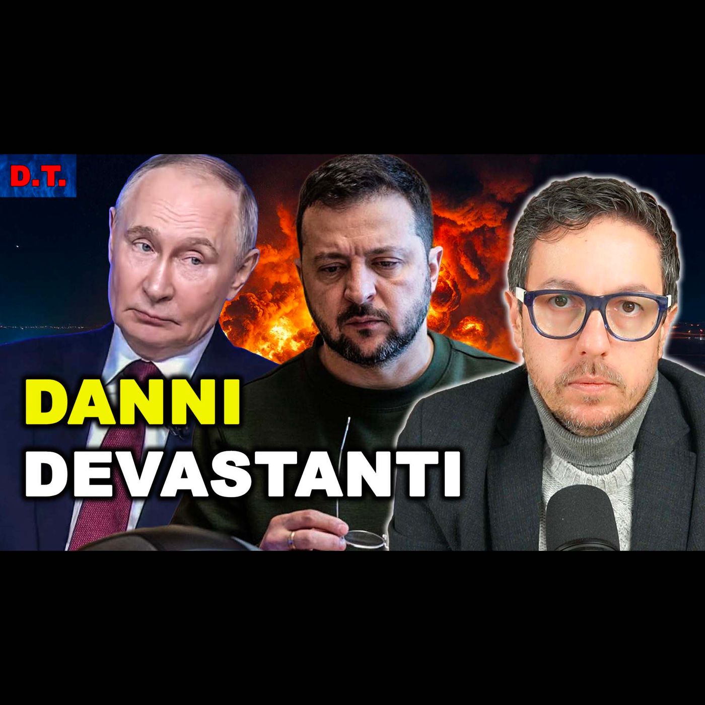 ODESSA: DANNI DEVASTANTI AGLI IMPIANTI ENERGETICI